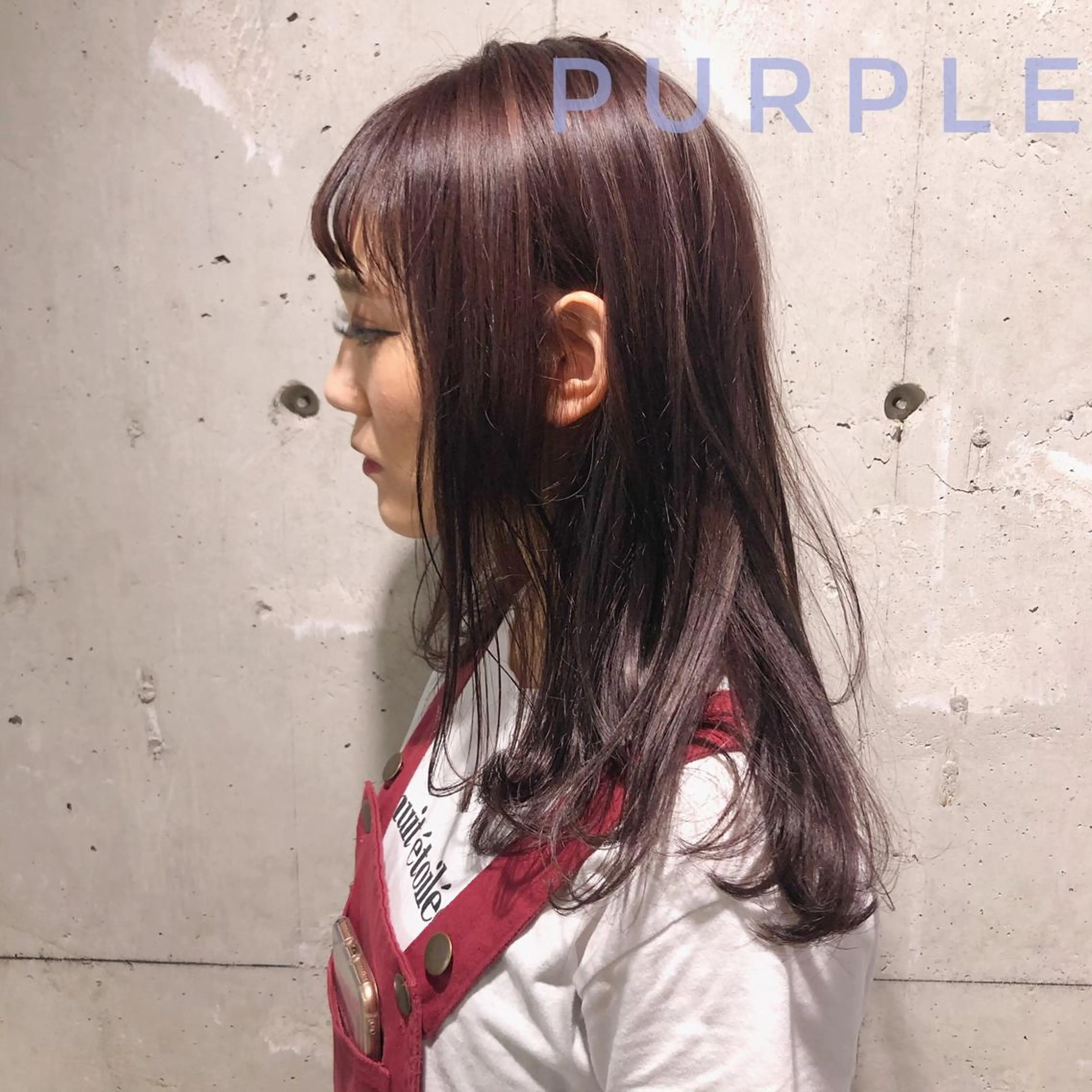 ロング カラー YU-KA ✂︎ROSSOのヘアスタイル