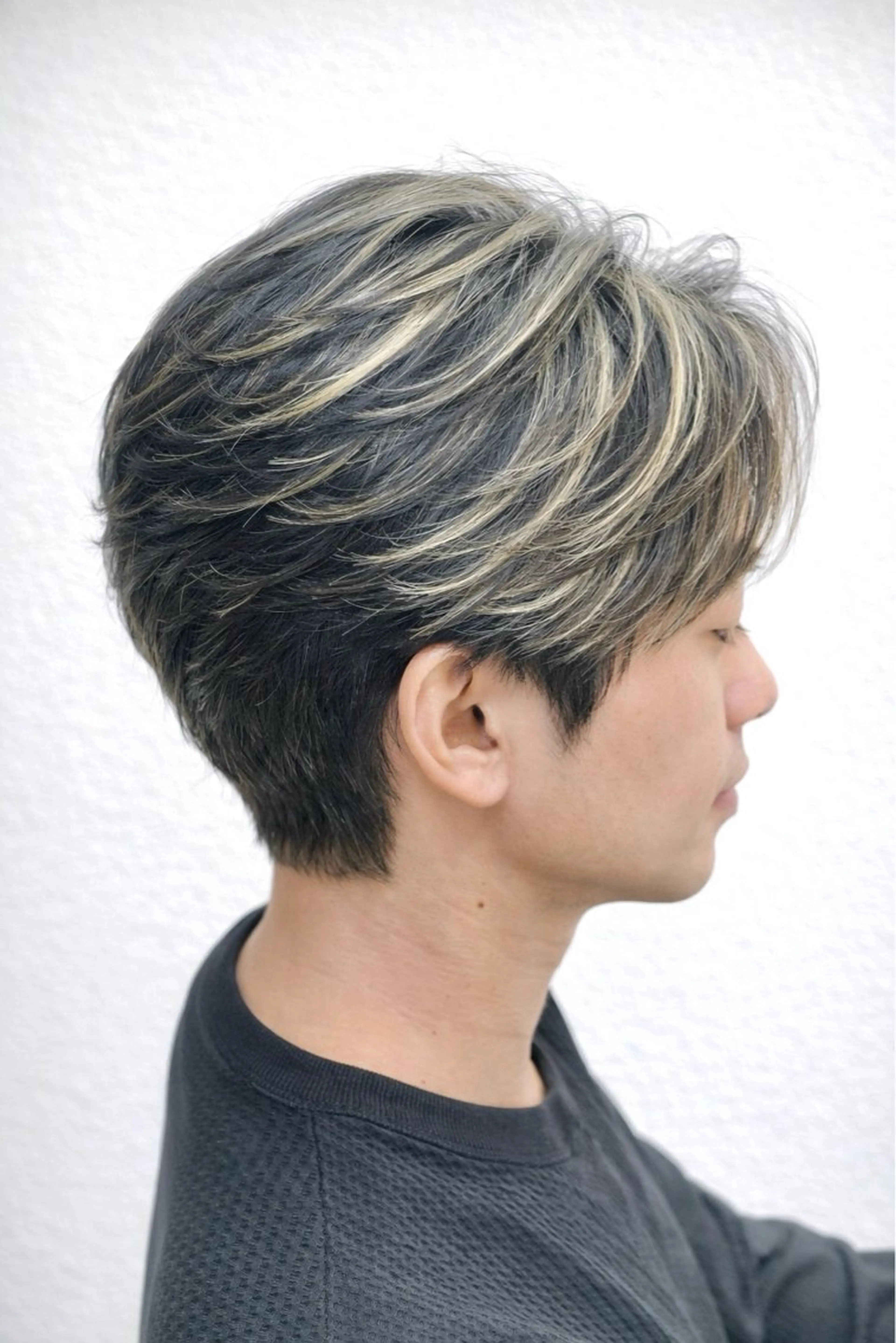 ショート カラー メンズ カット ヘアカラー メンズ特化/パーマ/ 髪質改善　高野奨馬のヘアスタイル