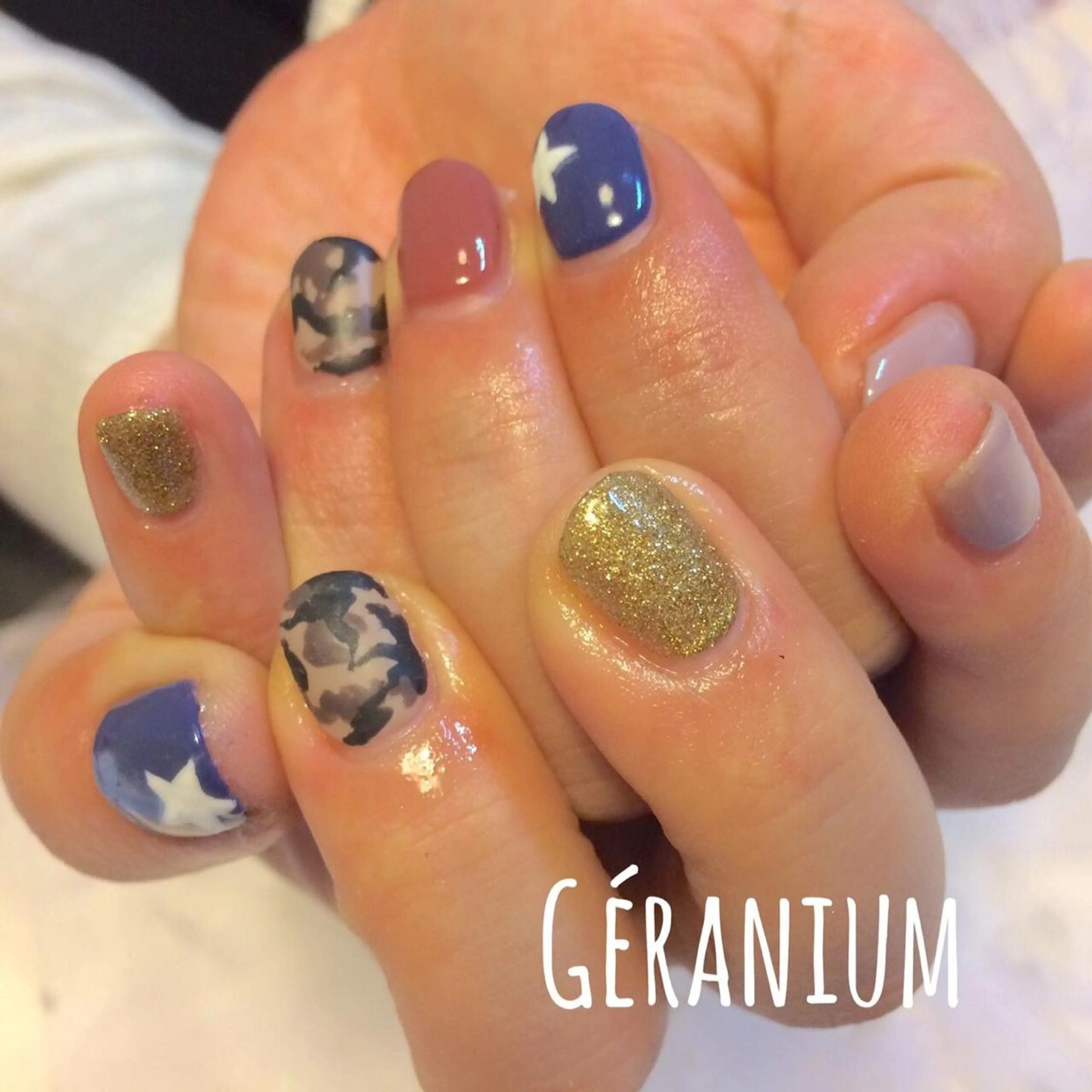 ネイル GéRanium Harukaのネイルデザイン