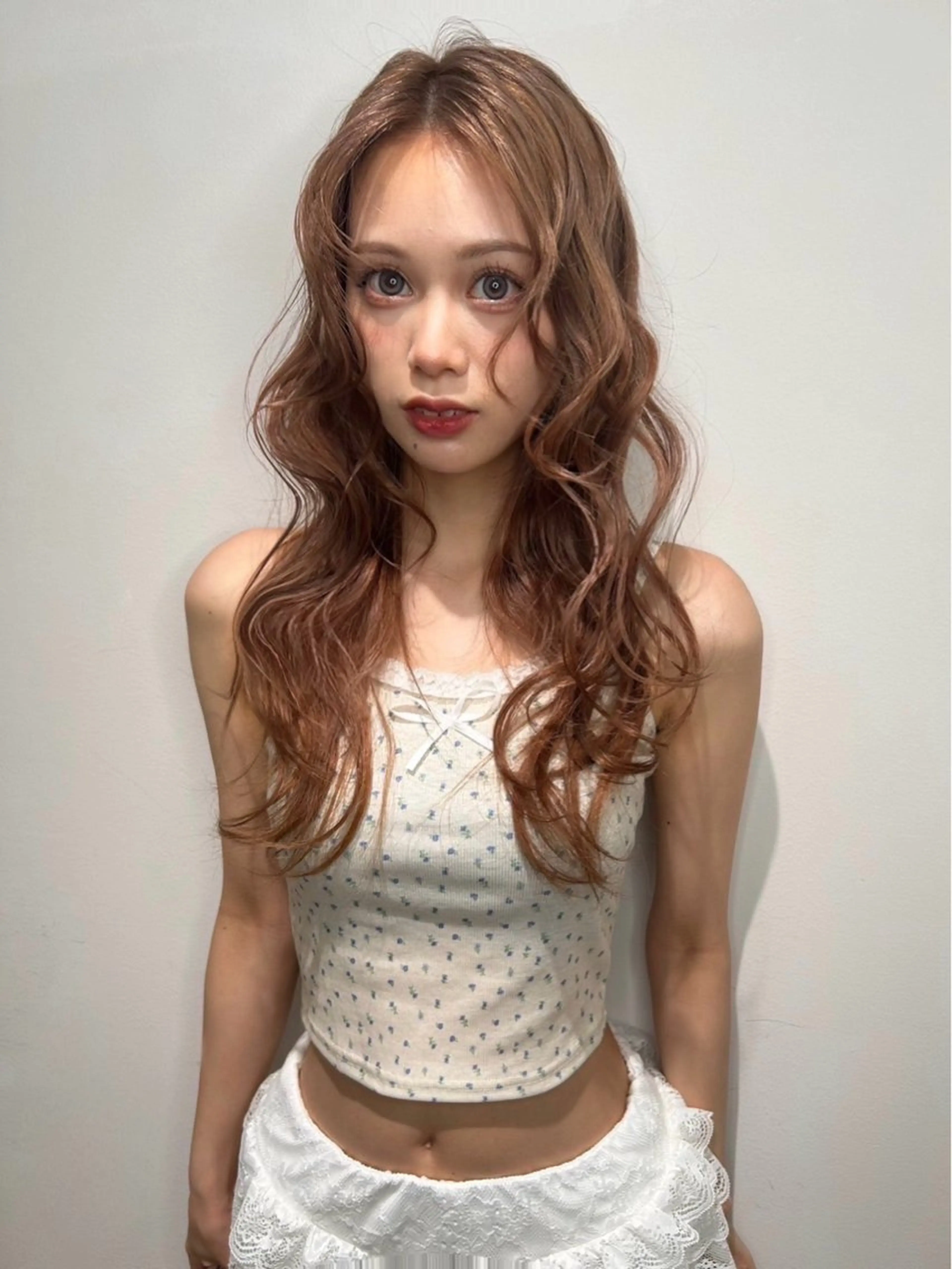 ロング カラー land所属・透明感カラー/レイヤ ー🌙Honokaのヘアスタイル