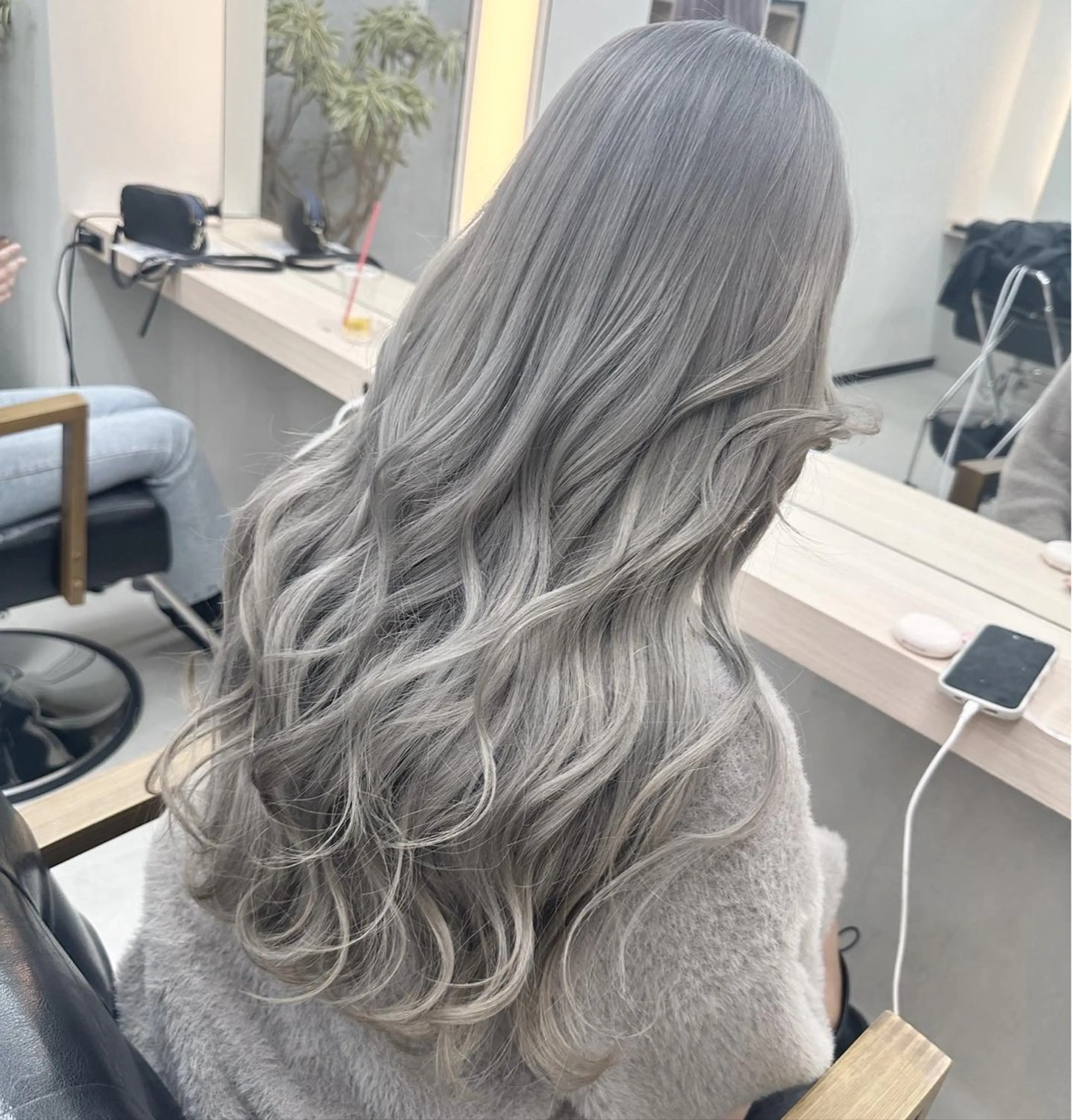 ロング カラー ヘアカラー トリートメント 𝐑𝐲𝐮𝐤𝐢 【店長】ALEAPのヘアスタイル