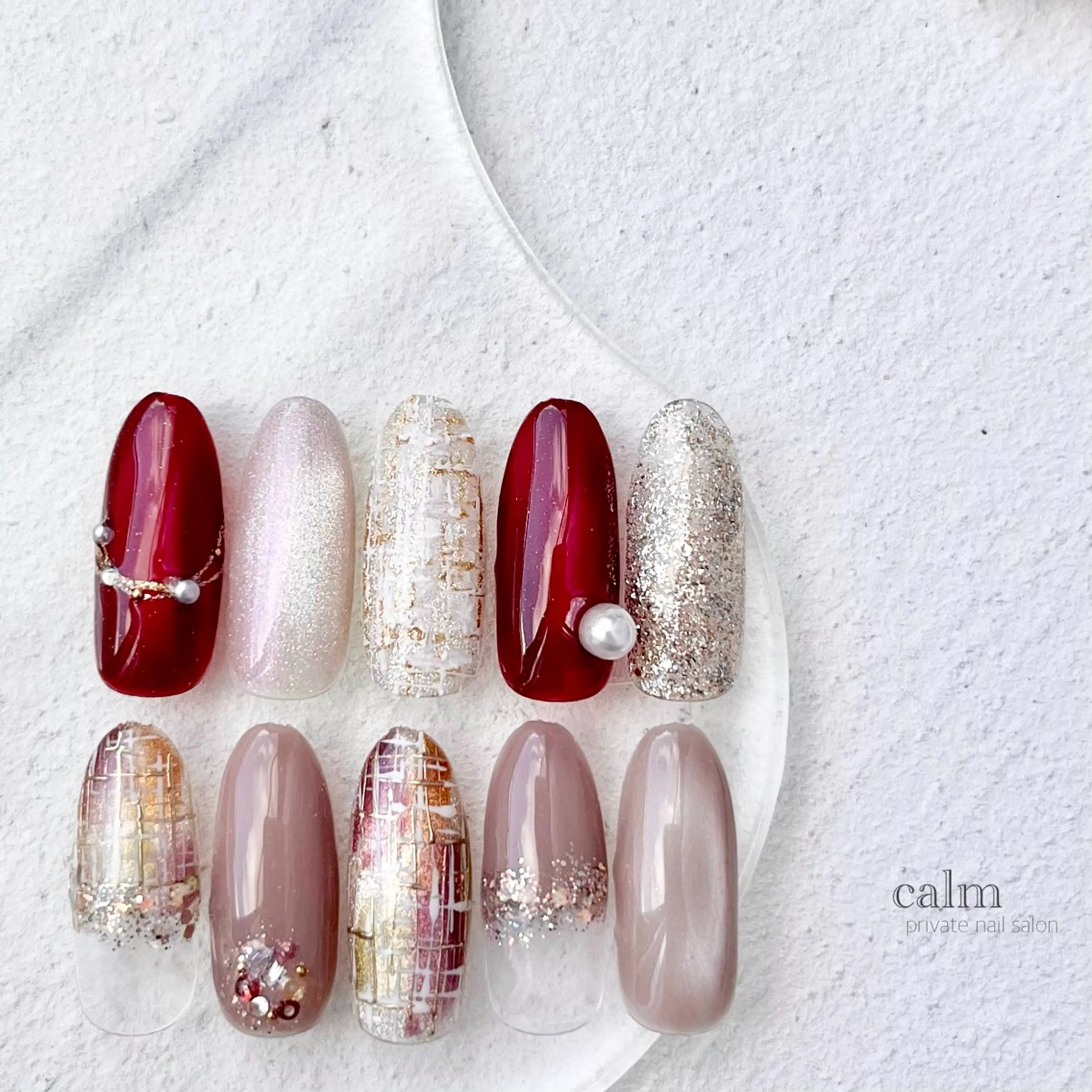 ネイル ハンドネイル calm 〔ｶｰﾑ〕のネイルデザイン