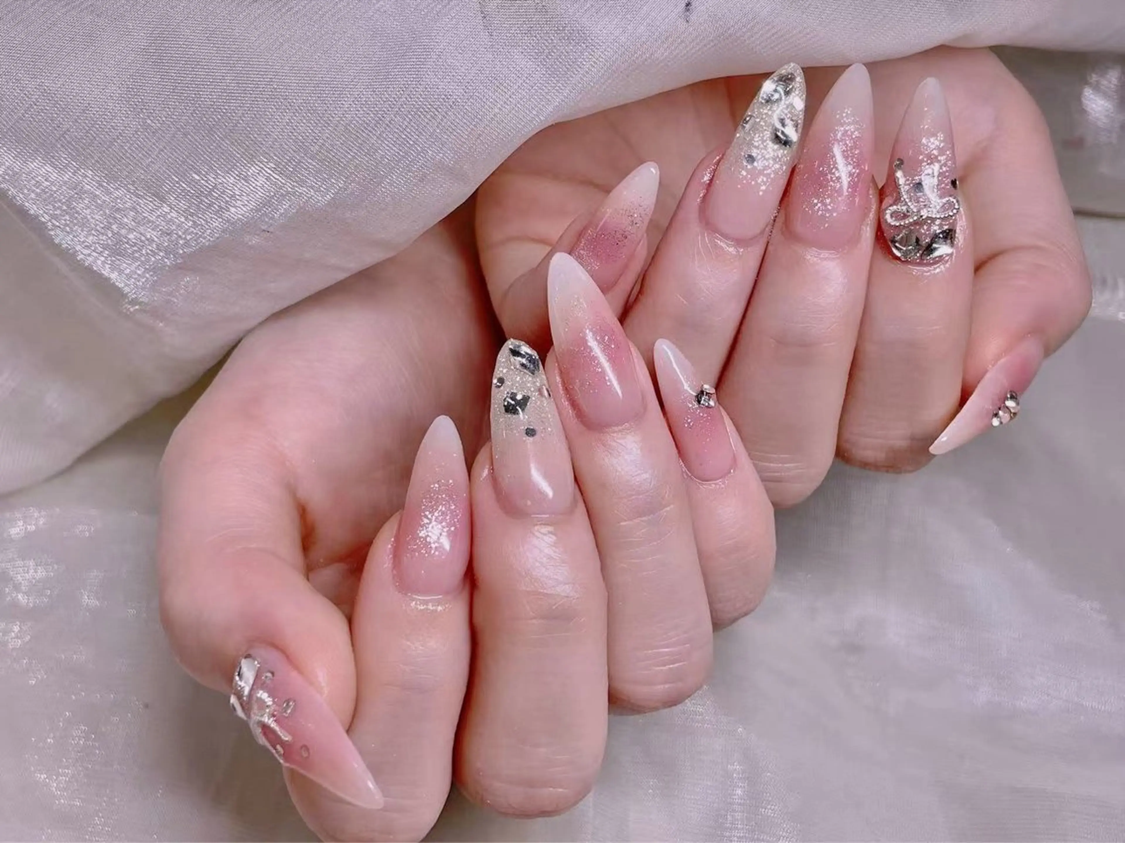 ネイル ハンドネイル 長さだし専門店 M2　rikaのネイルデザイン