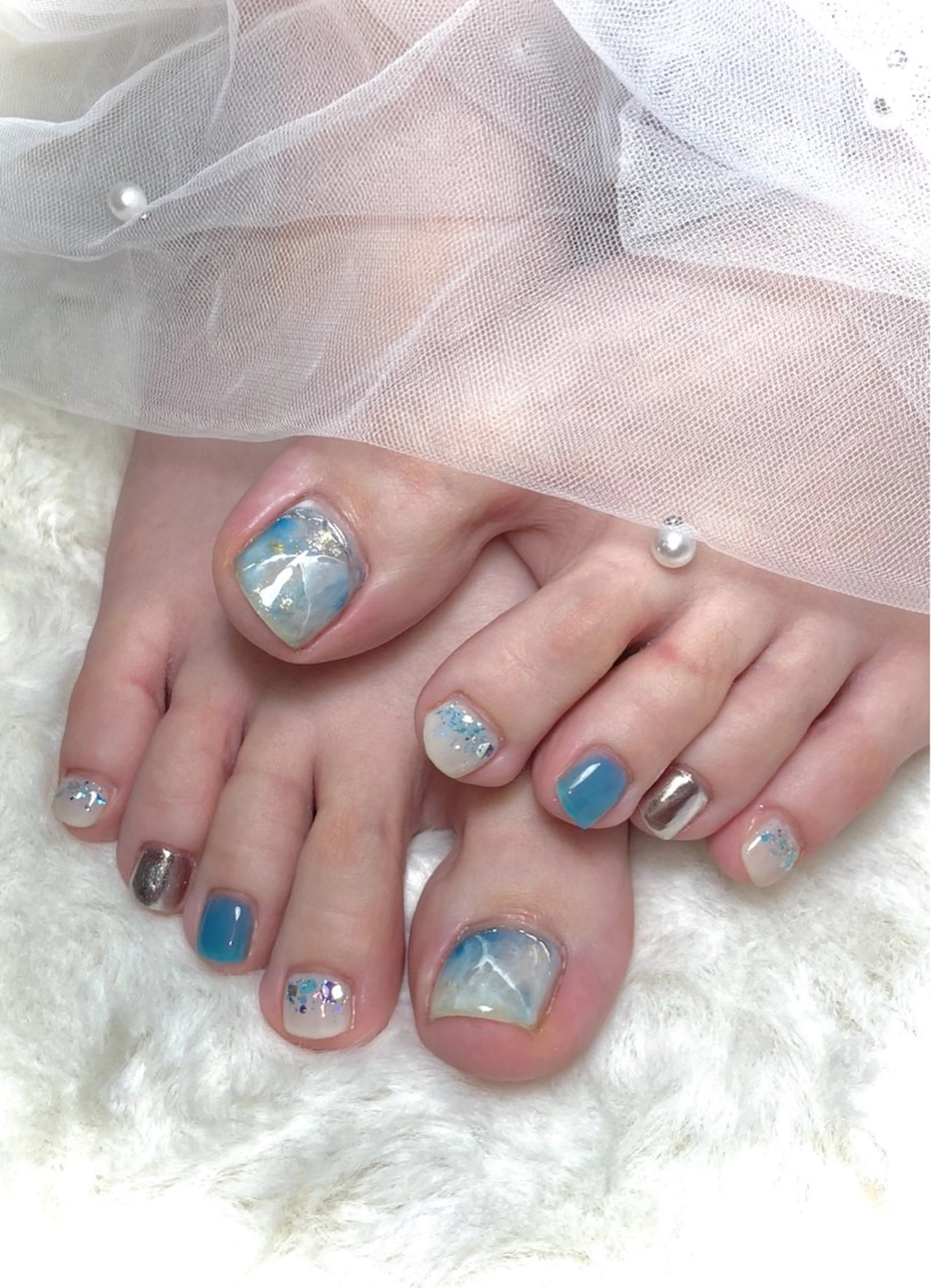 ネイル フットネイル candy nailのネイルデザイン