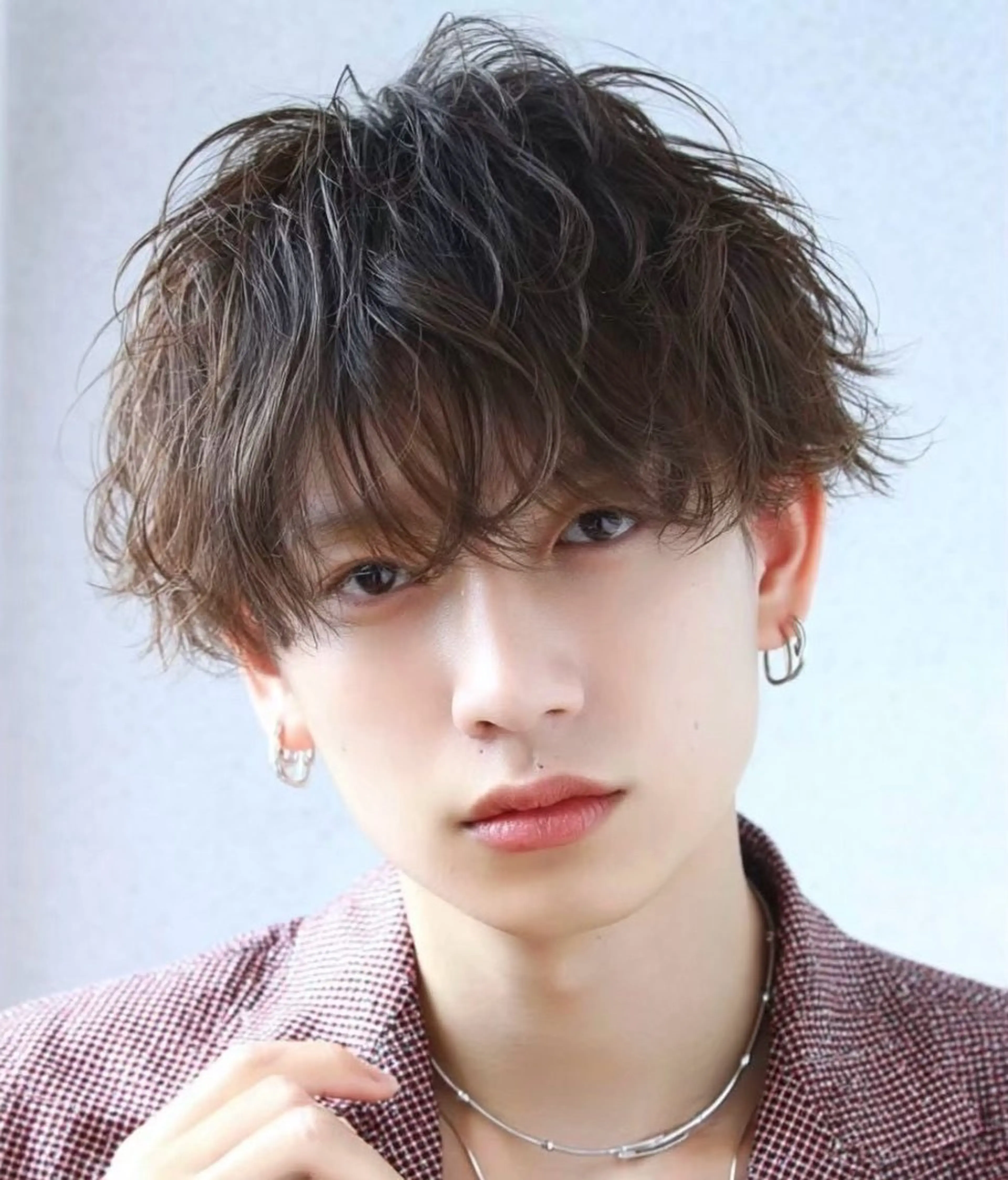 パーマ メンズ カット パーマ 🫧ナオ🫧 /韓国 ヘア/ マンツーマンのヘアスタイル