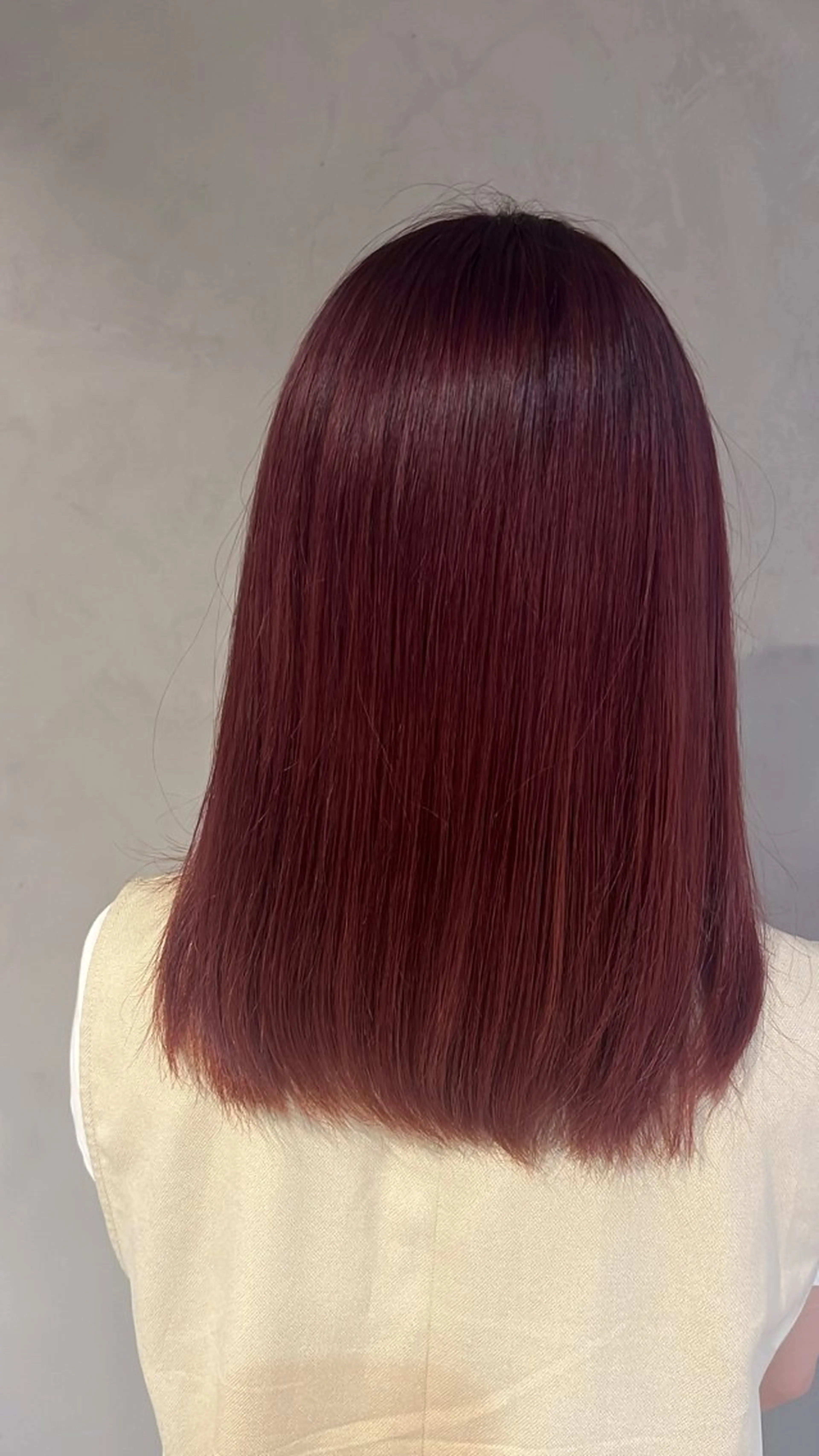 セミロング 中屋 日和のヘアスタイル