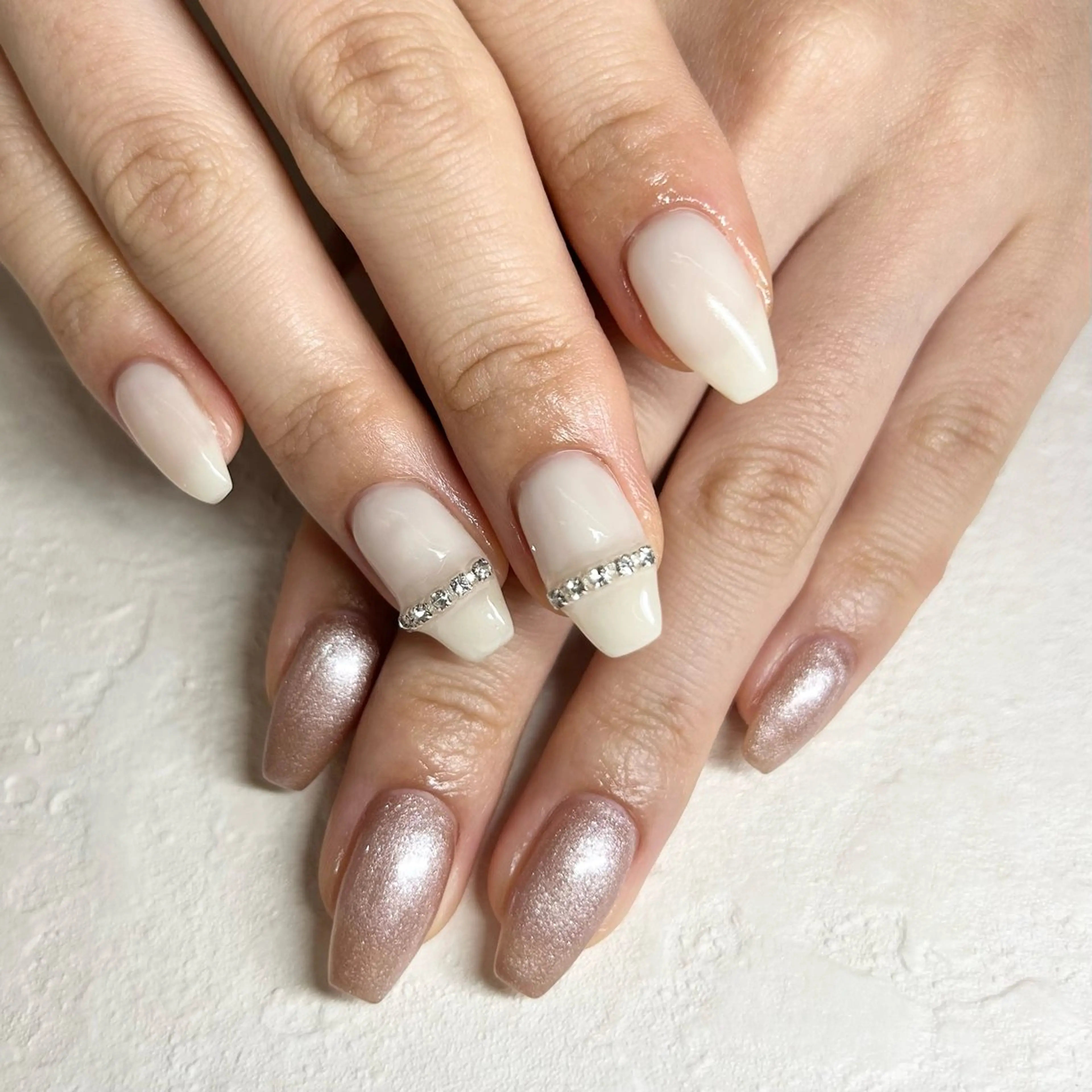 ネイル ハンドネイル ハンドケア she nail studio所属・パラジェル/スカルプ salonOerbaのネイルデザイン