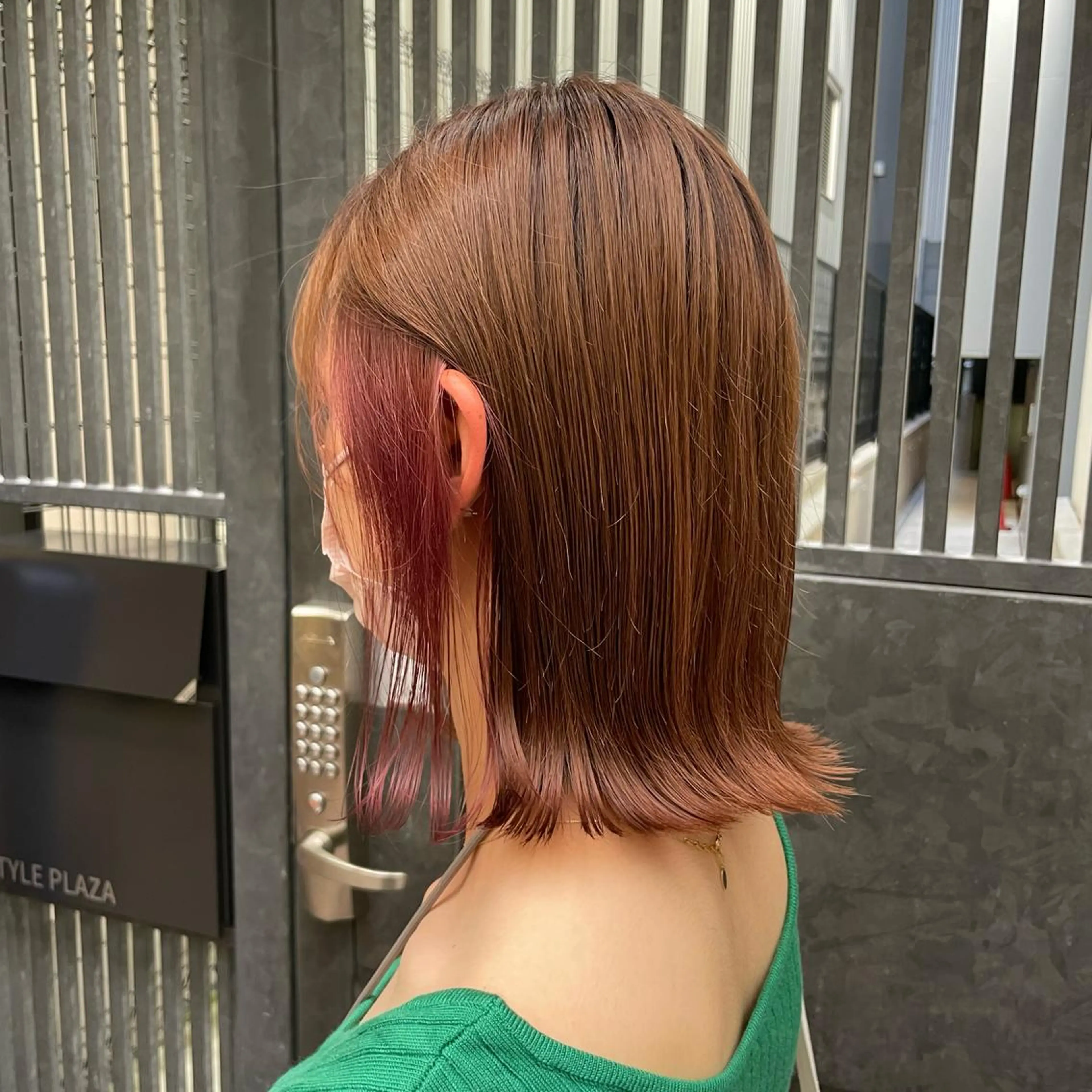 ミディアム カラー 縮毛矯正/髪質改善/ 石橋代智のヘアスタイル