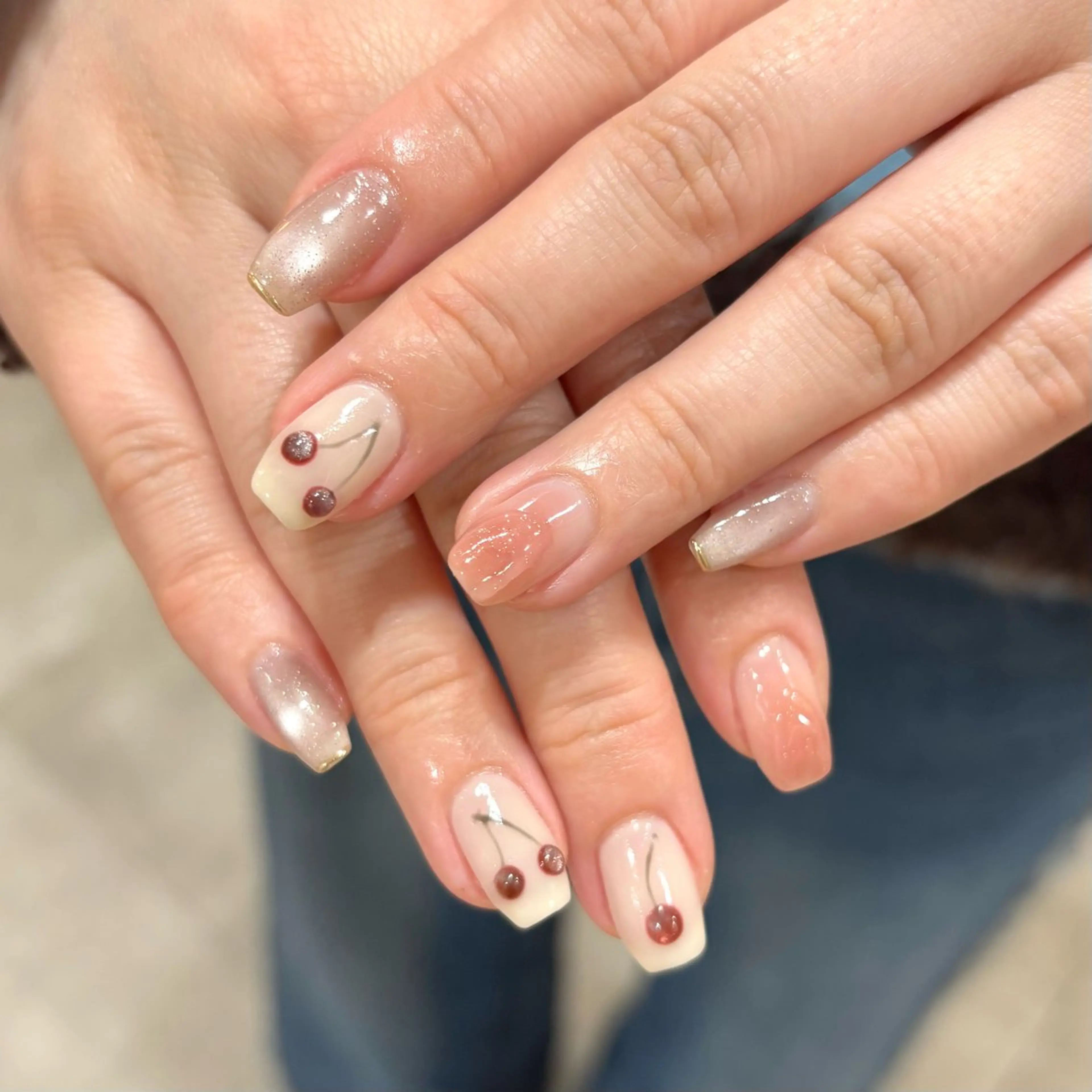 ネイル ミラーネイル ハンドネイル 3・4月分受付中 ♡narumiのネイルデザイン