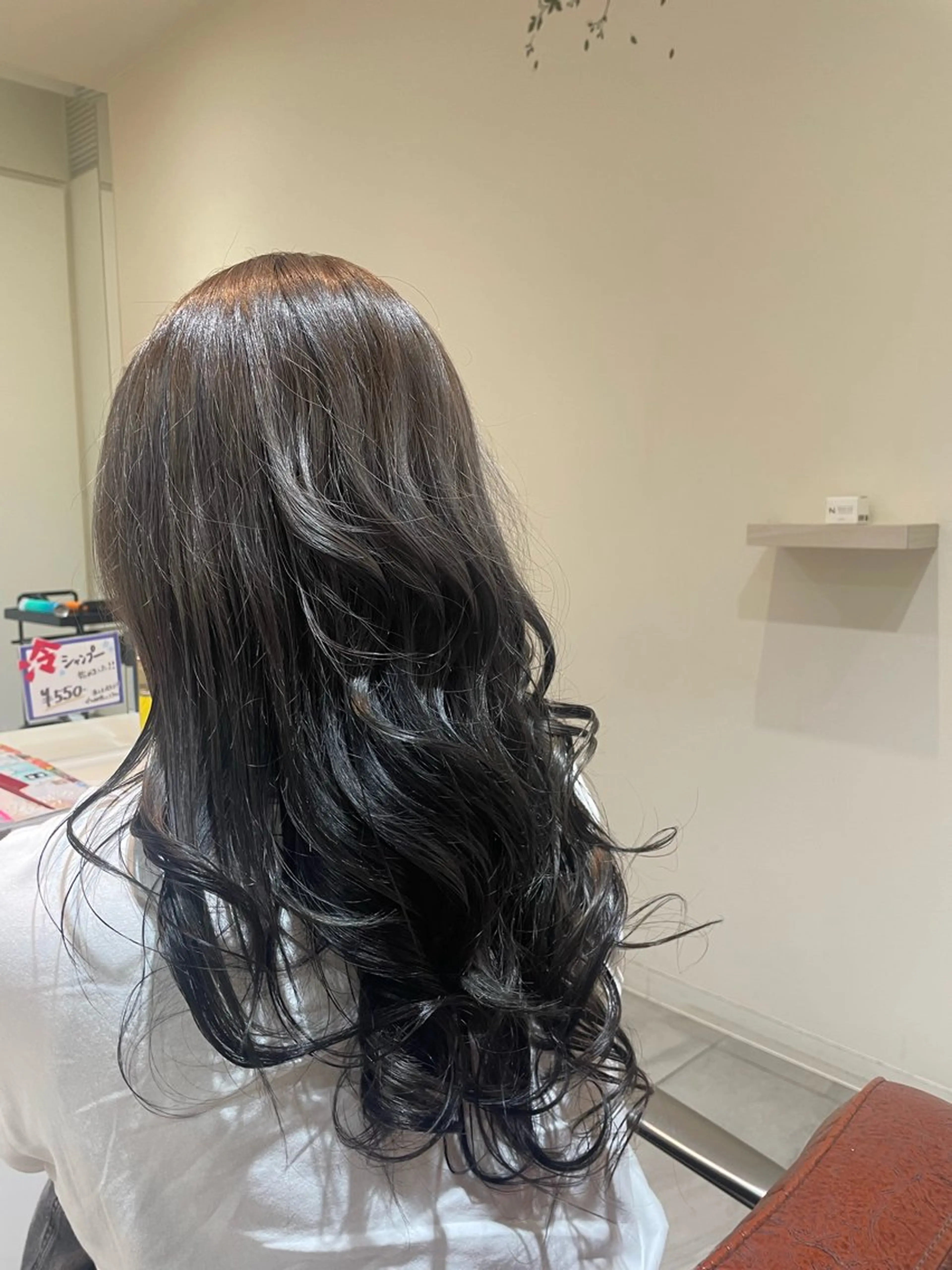 ロング カラー 平 真亜里のヘアスタイル