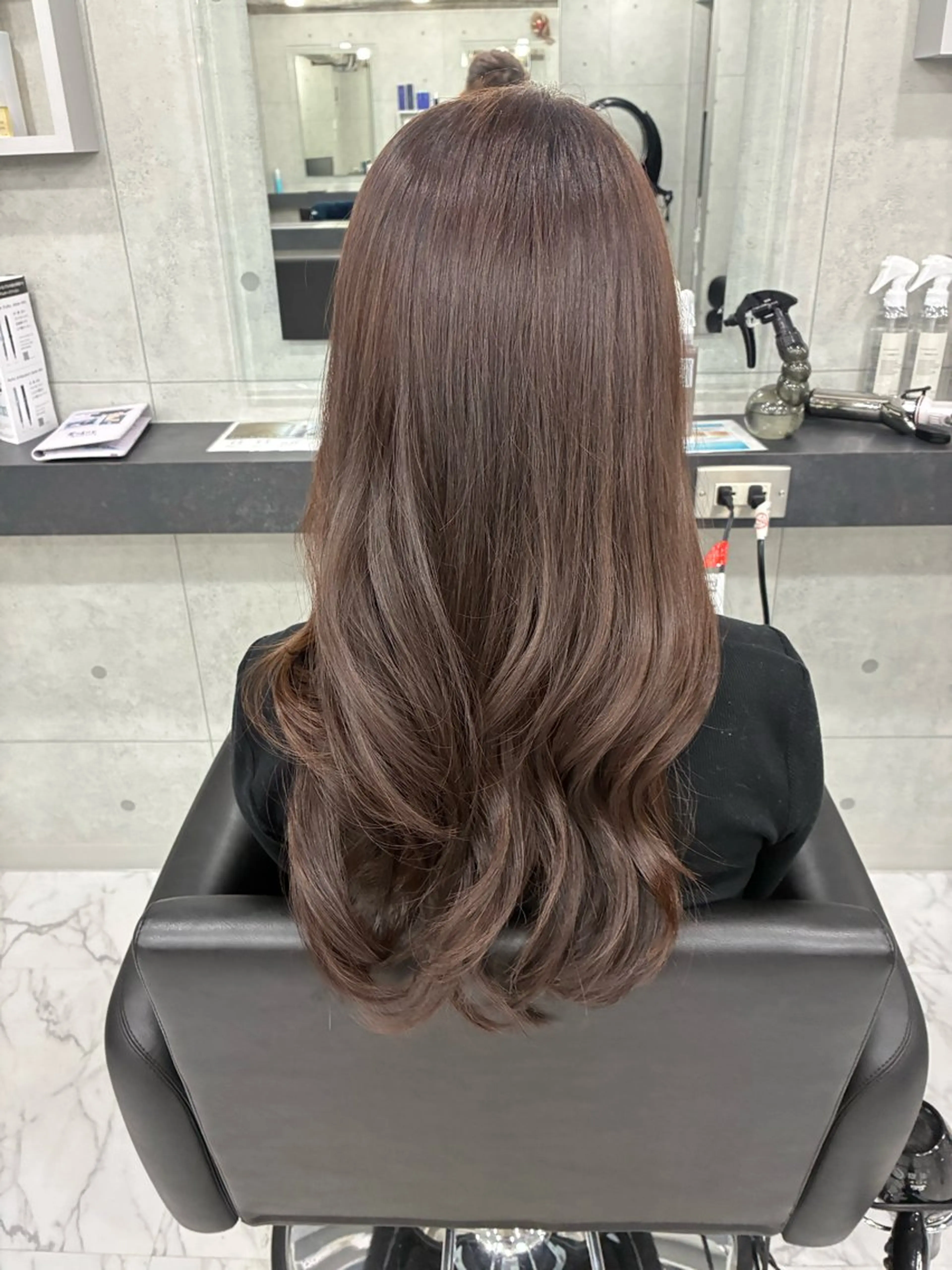 ロング カラー トリートメント カット ヘアカラー トリートメント Endearing所属・Endearing 北澤那未🌟銀座のヘアスタイル