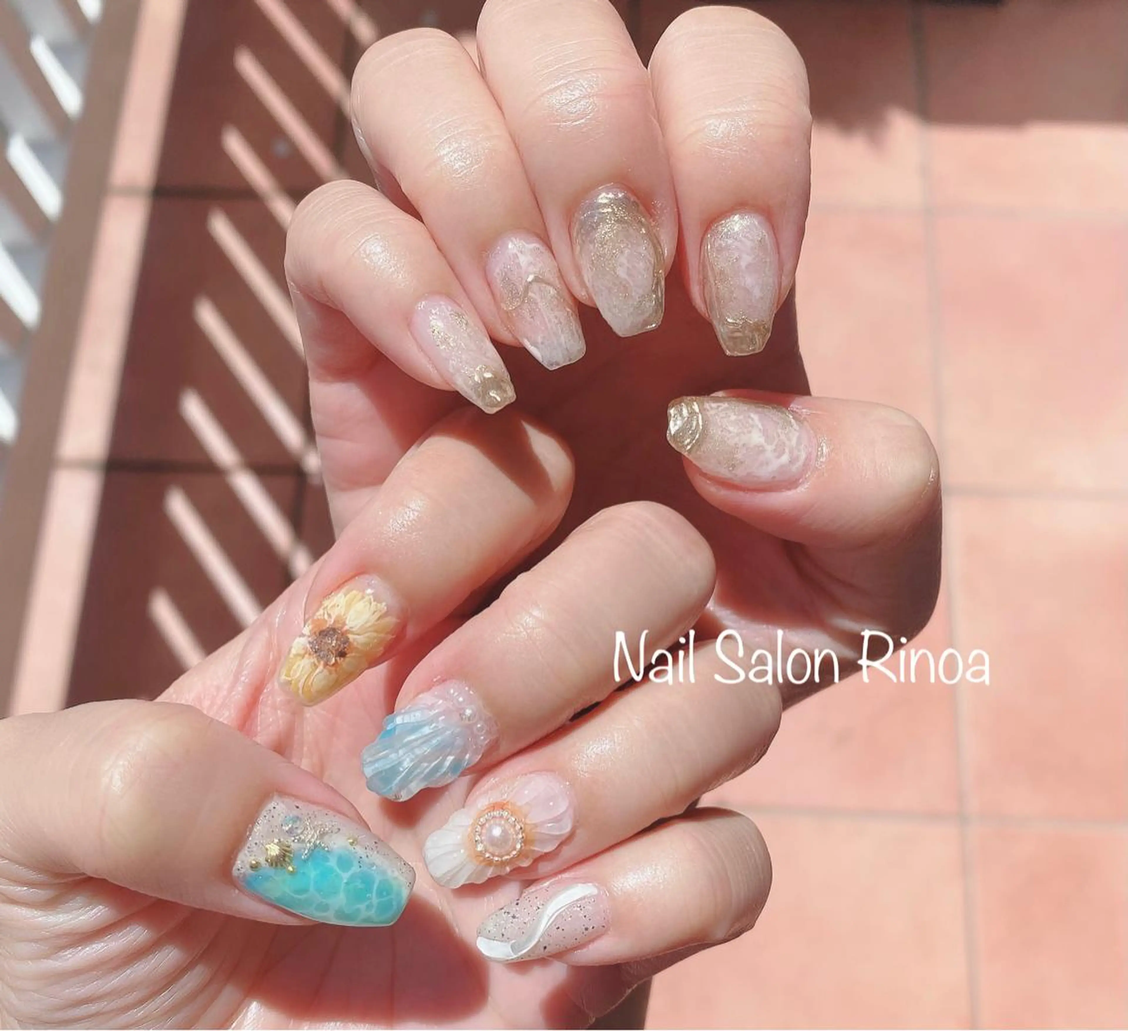 ネイル Nail Salon Rinoaのネイルデザイン