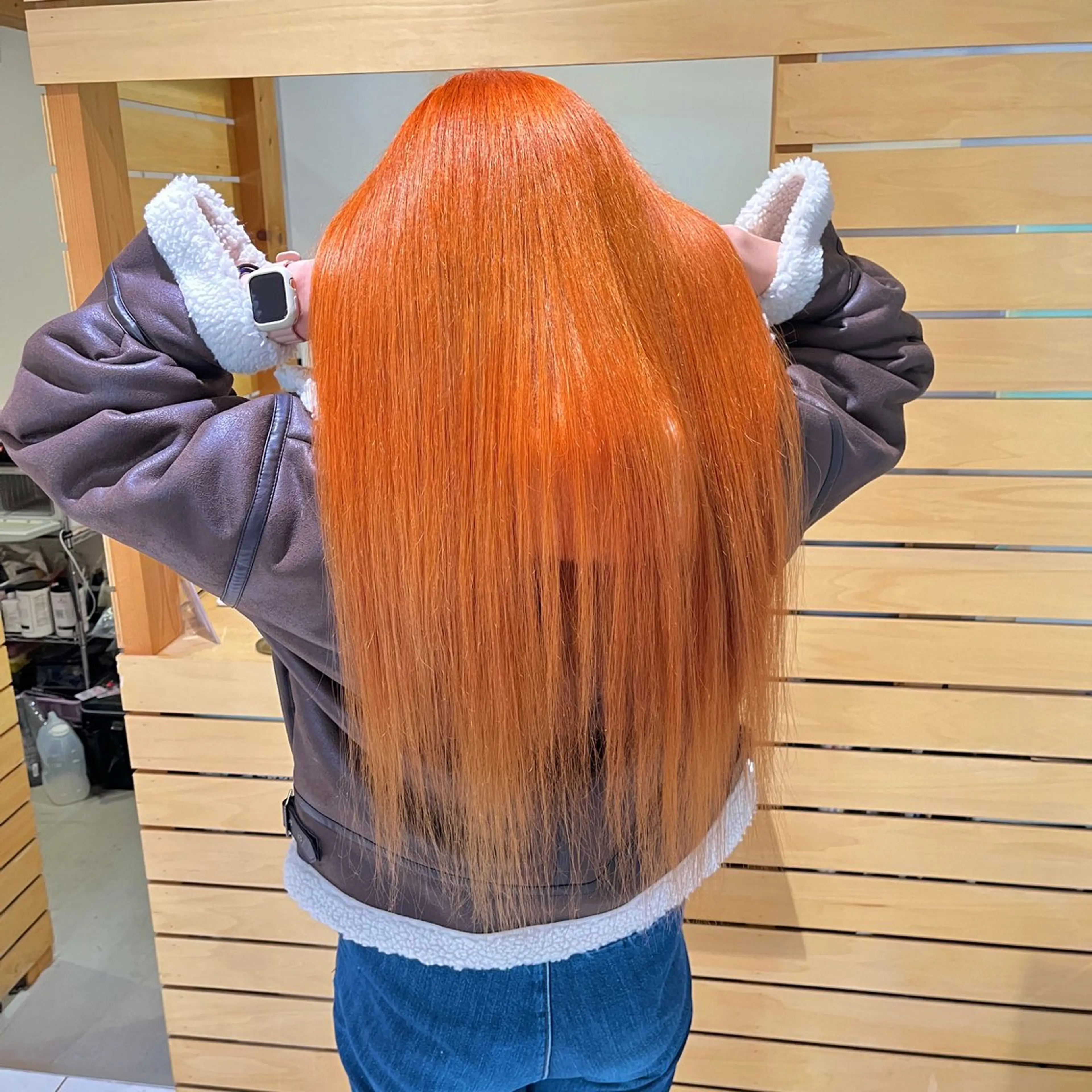 ロング カラー ブリーチ ヘアカラー トリートメント RUBEUS【ルベウス】所属・✨艶々カラー🎨 杉本賢人のヘアスタイル
