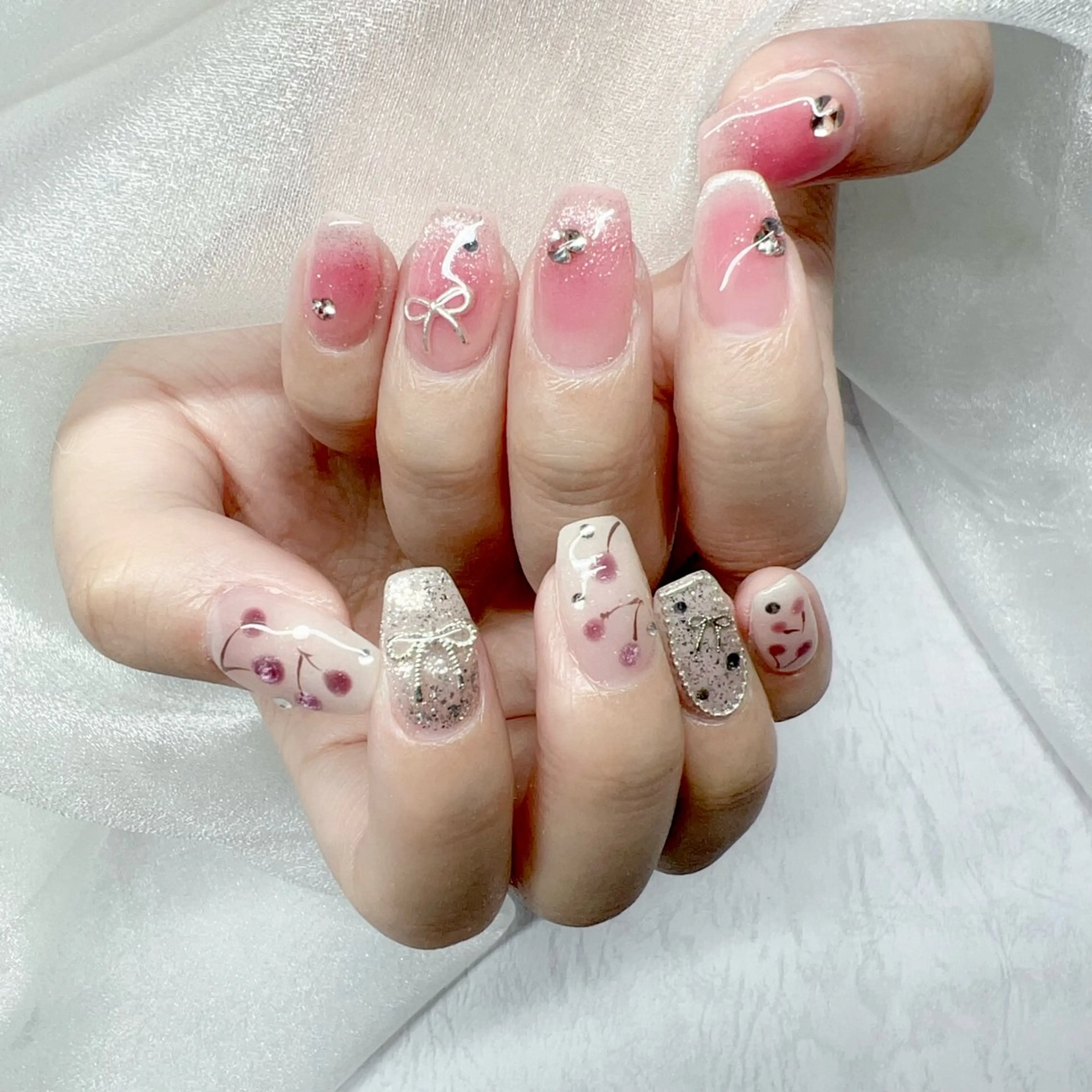 ネイル ハンドネイル Morpho nailのネイルデザイン