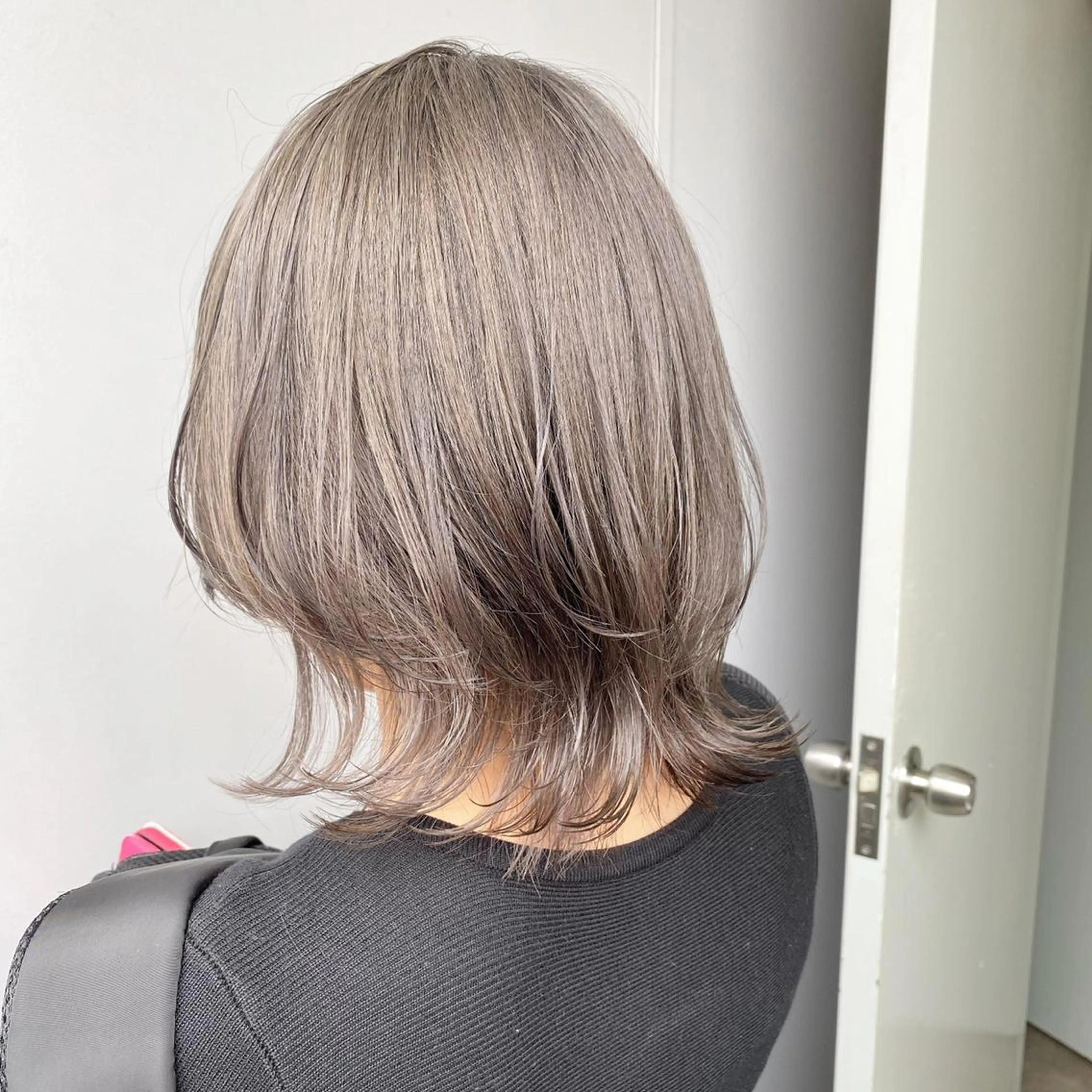 ミディアム カラー ヘアアレンジ salowin新宿East3階所属・艶美髪/髪質改善 /縮毛矯正/木元渓太のヘアスタイル