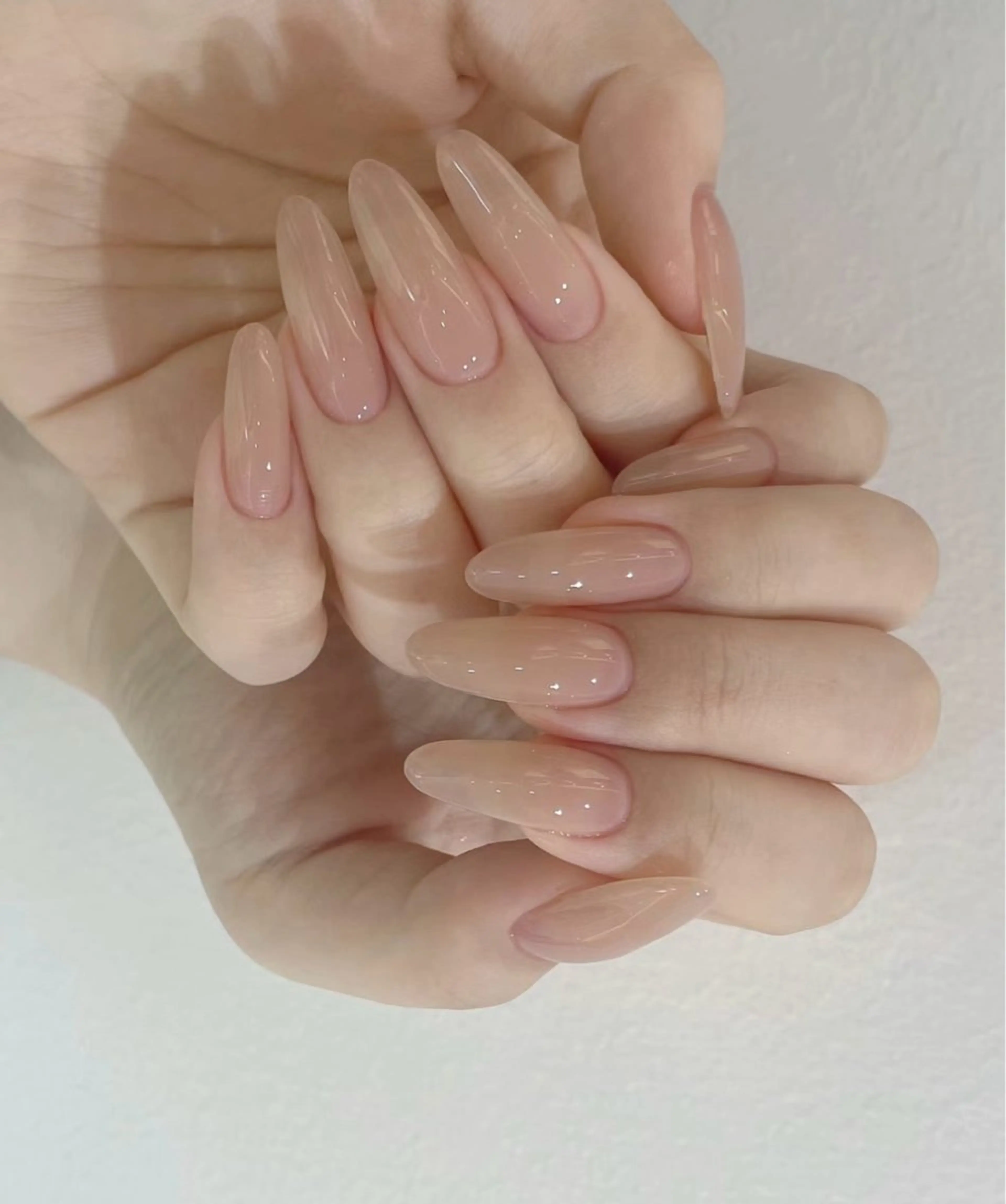 🎀チップ長さだし10本+ワンカラー（パーツ2個付き）【ジェルオフ無料ケア込み】の写真