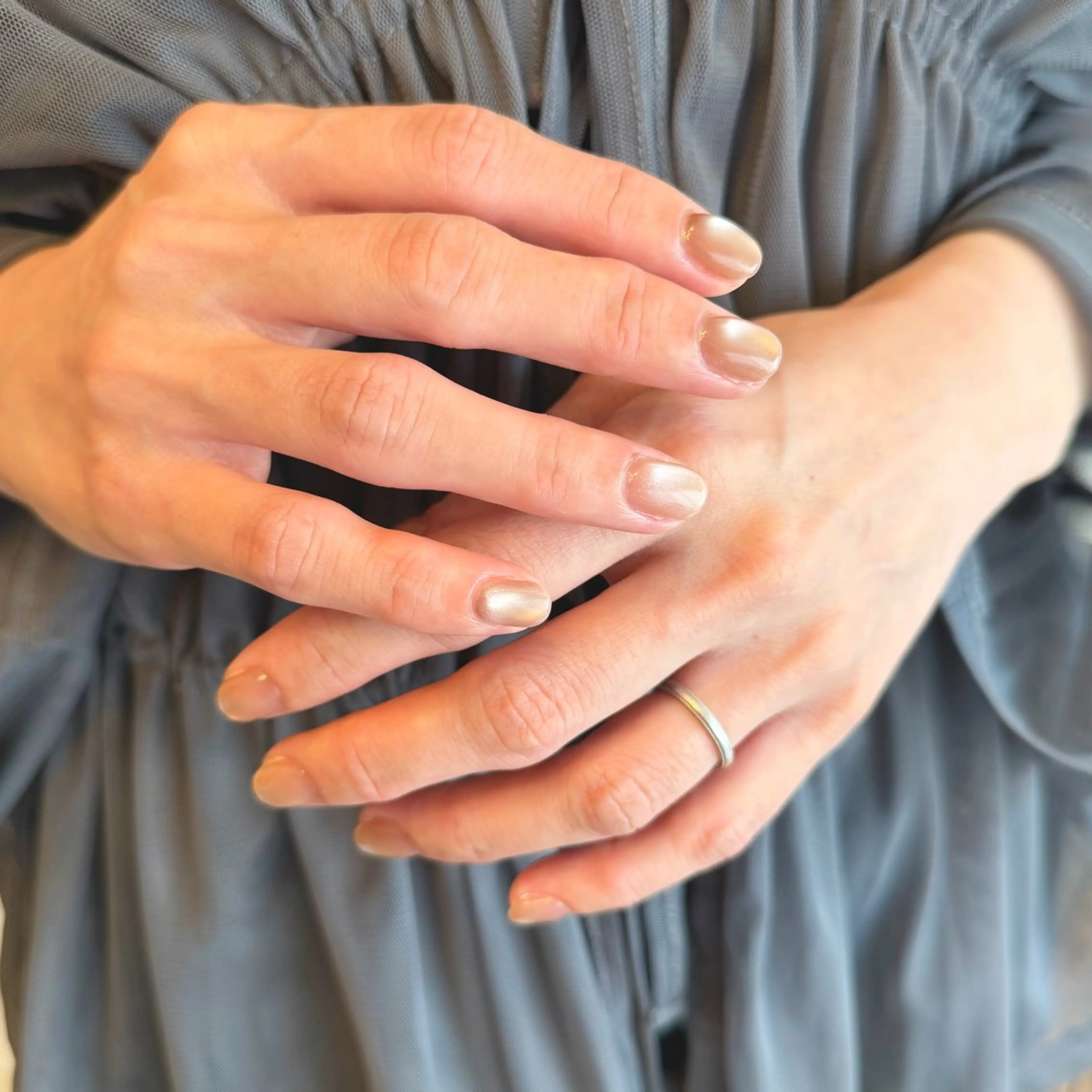 ネイル マグネットネイル 自由が丘サロン あやめ💅のネイルデザイン