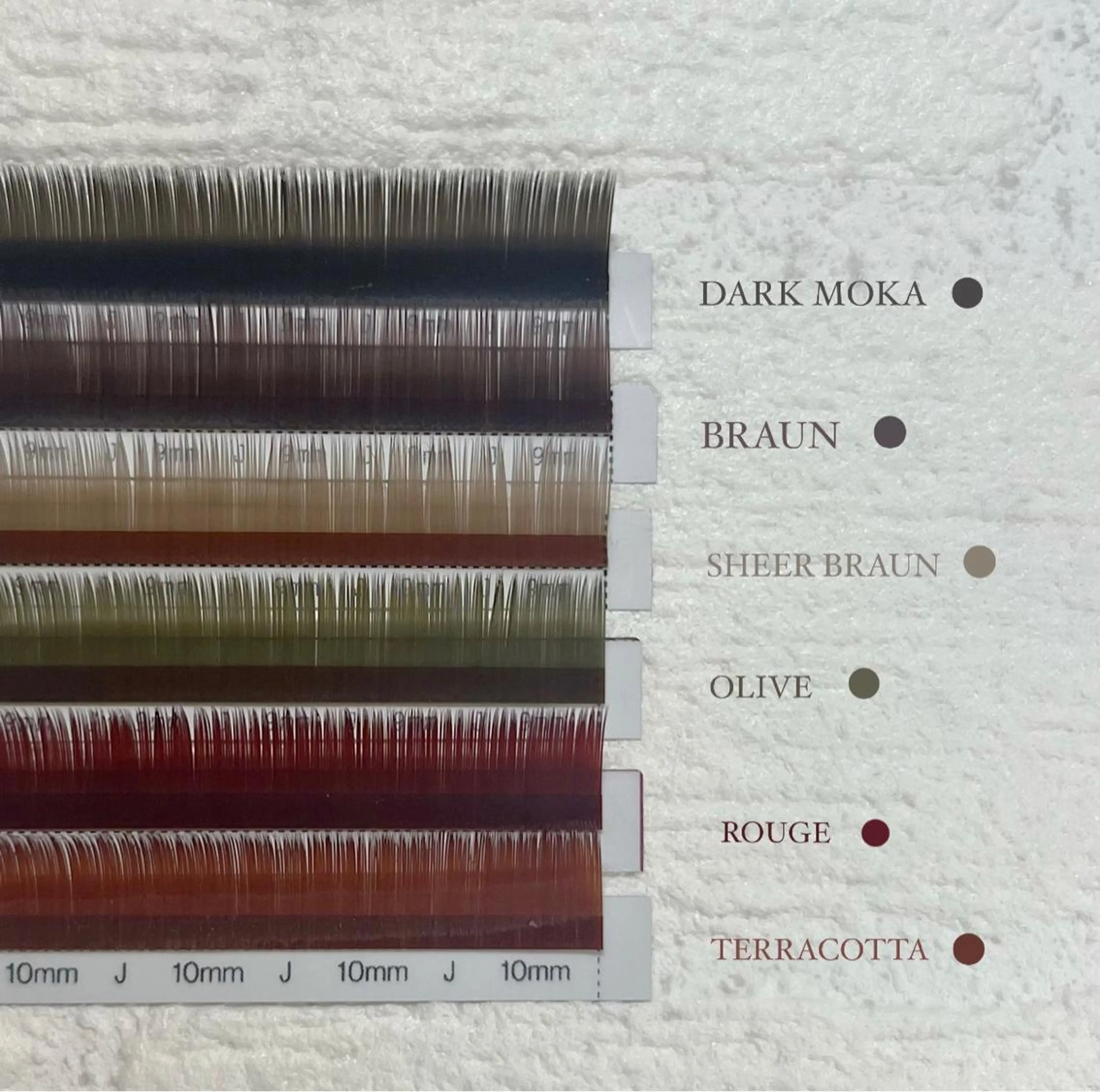 マツエク・マツパ カラーマツエク Jカール アイラッシュサロンelu+所属・elu+ YUIのマツエク・マツパデザイン