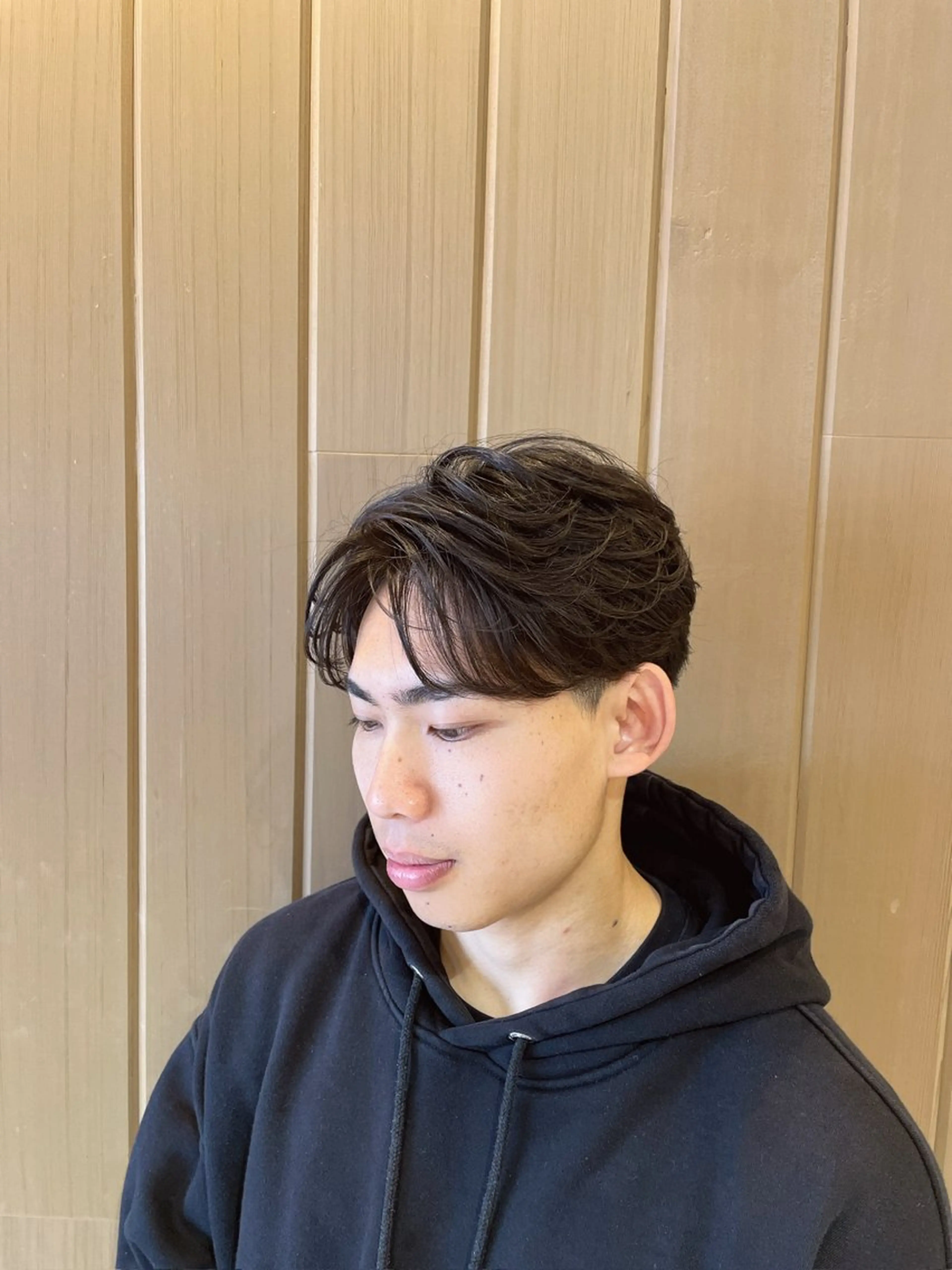 パーマ メンズ フェザーパーマ メンズパーマ パパス|尾頃功明| メンズカット/パーマのヘアスタイル