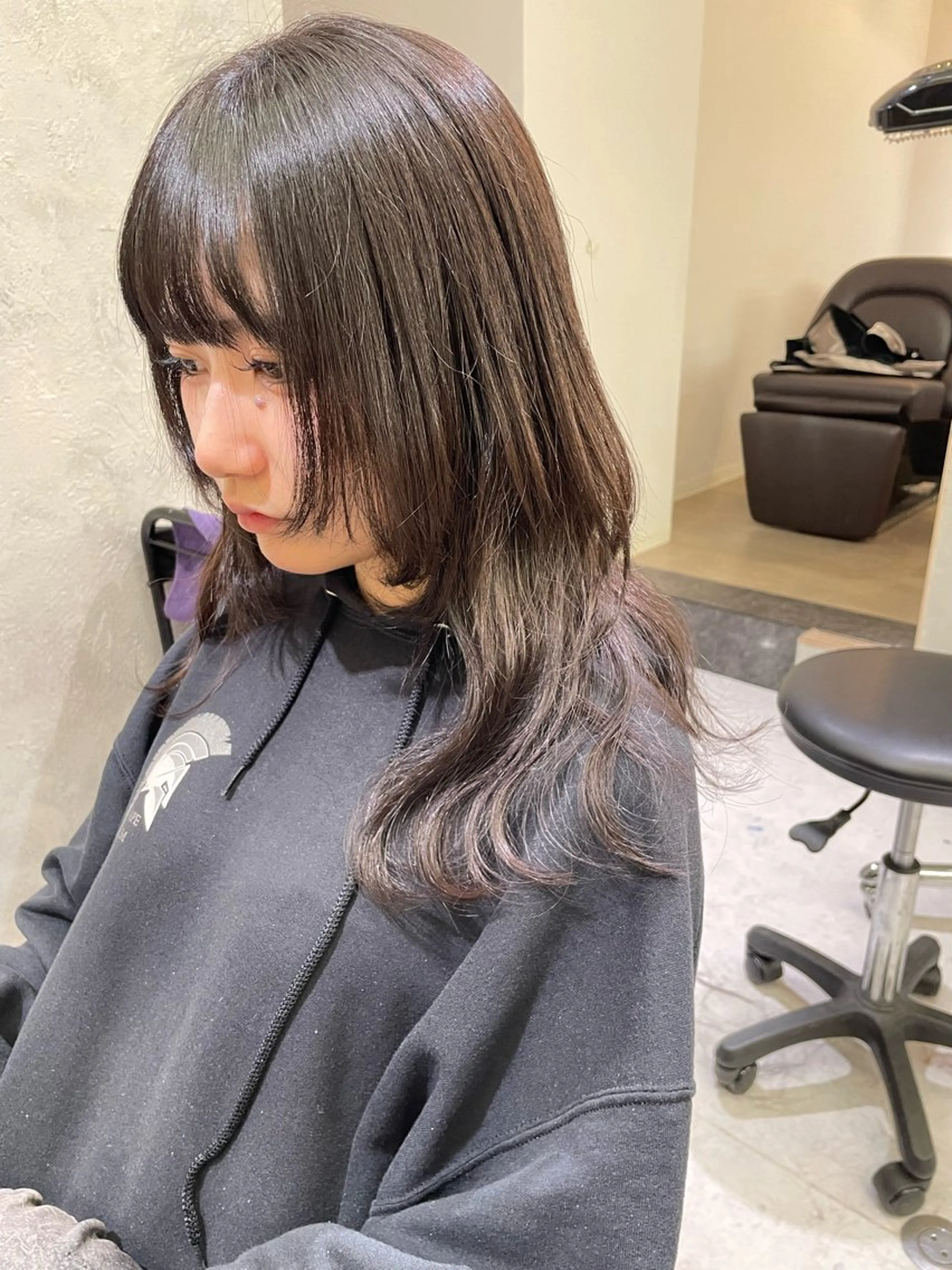 ロング ロング ウルフカット _WHITE京橋店 佐伯 碧のヘアスタイル