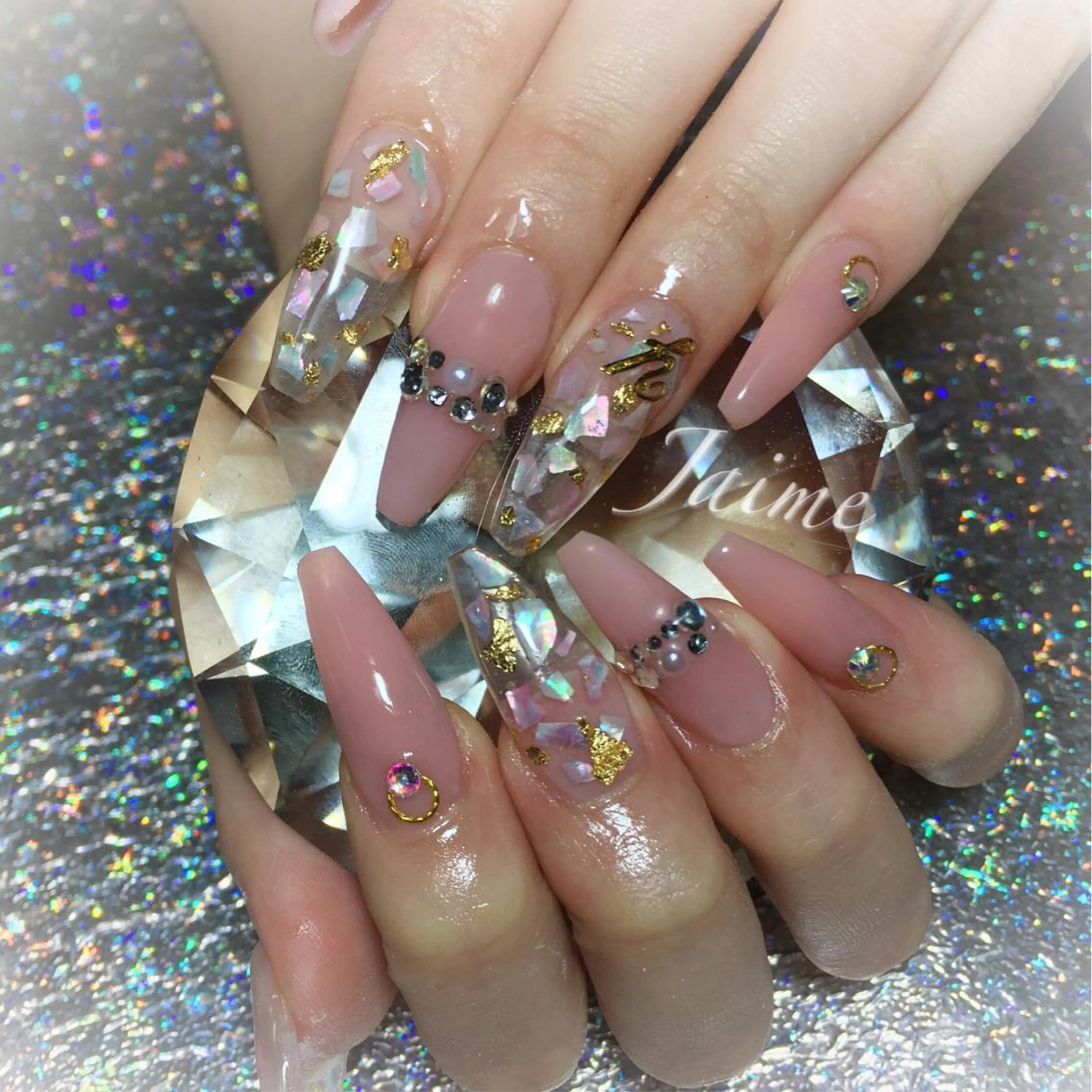 ロング ネイル Jaime Yuiのネイルデザイン