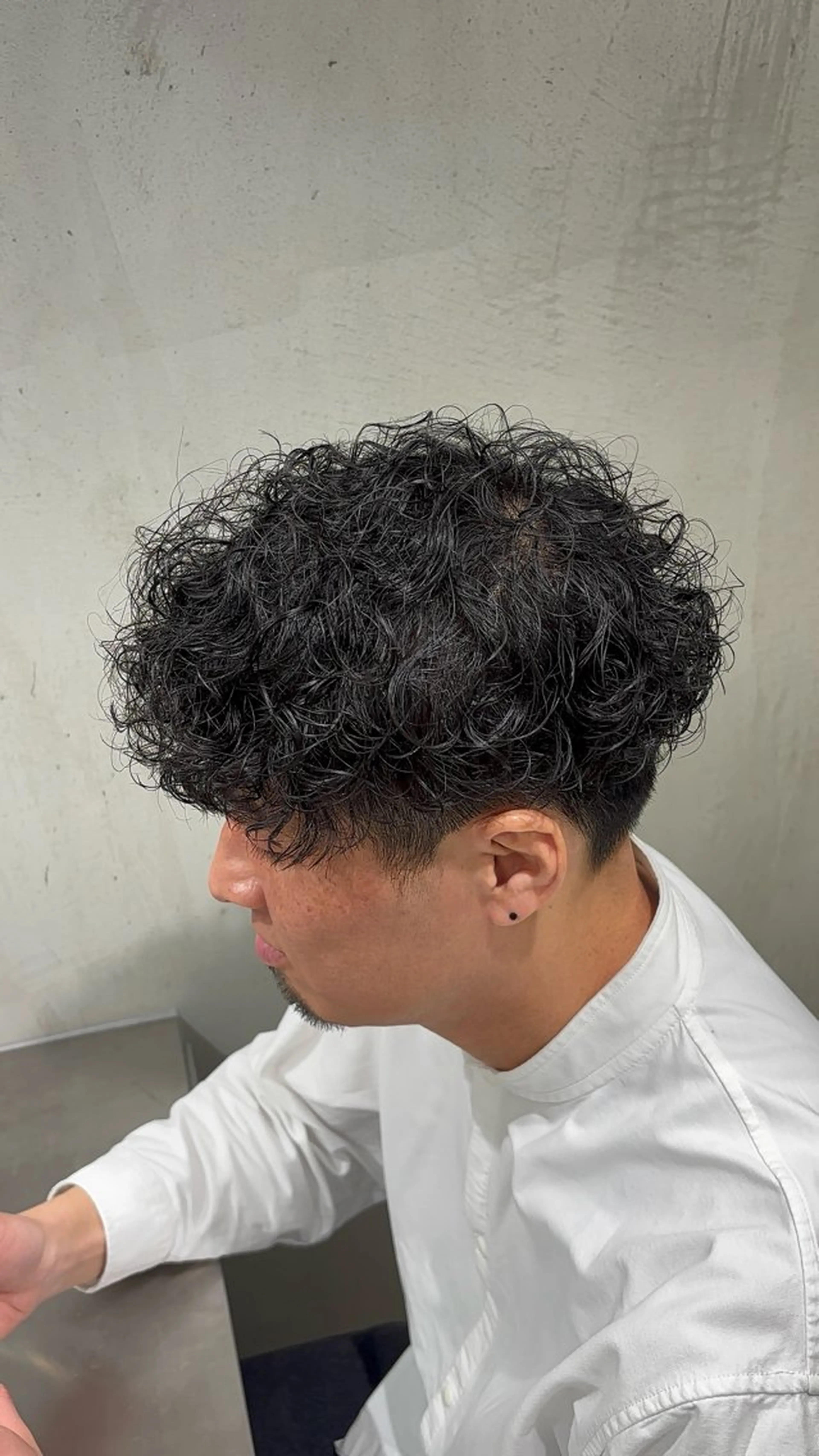 ショート パーマ メンズ カット パーマ 名古屋メンズパーマ /松井生のヘアスタイル