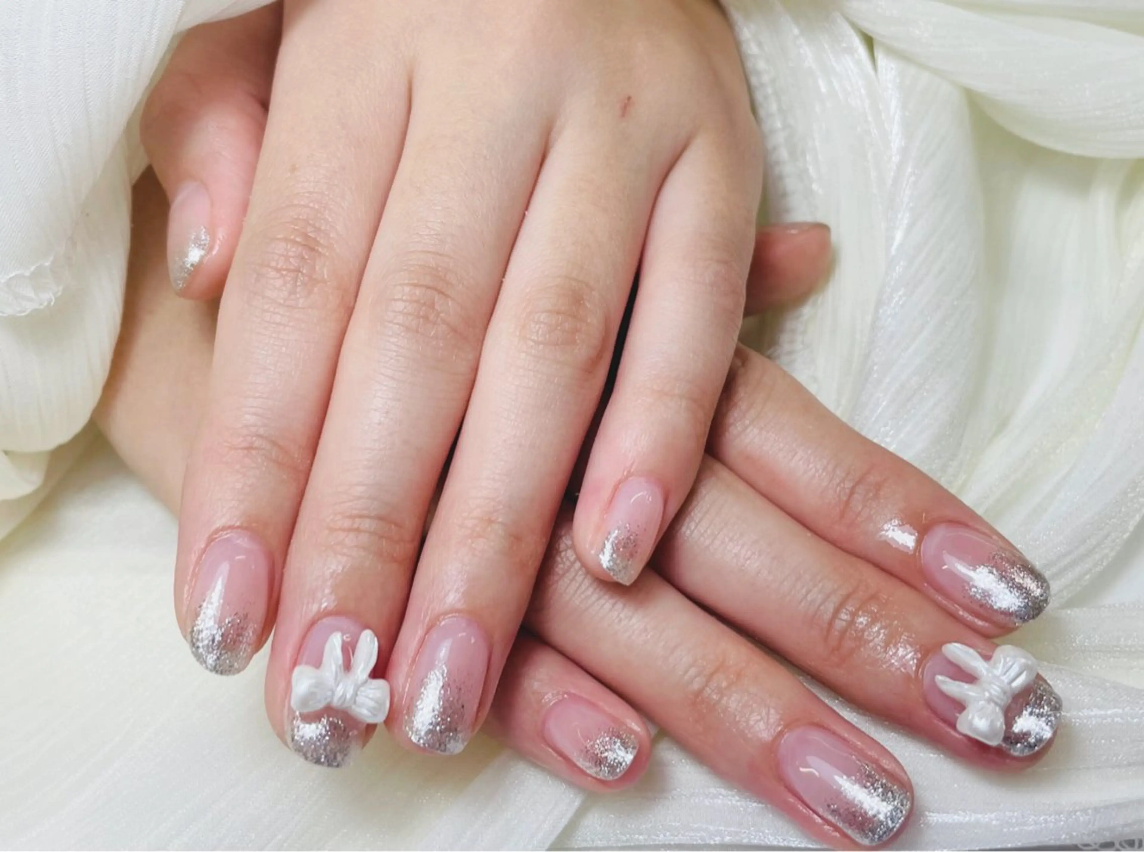 ハンドネイル(オフ込み) グラデデーションの写真