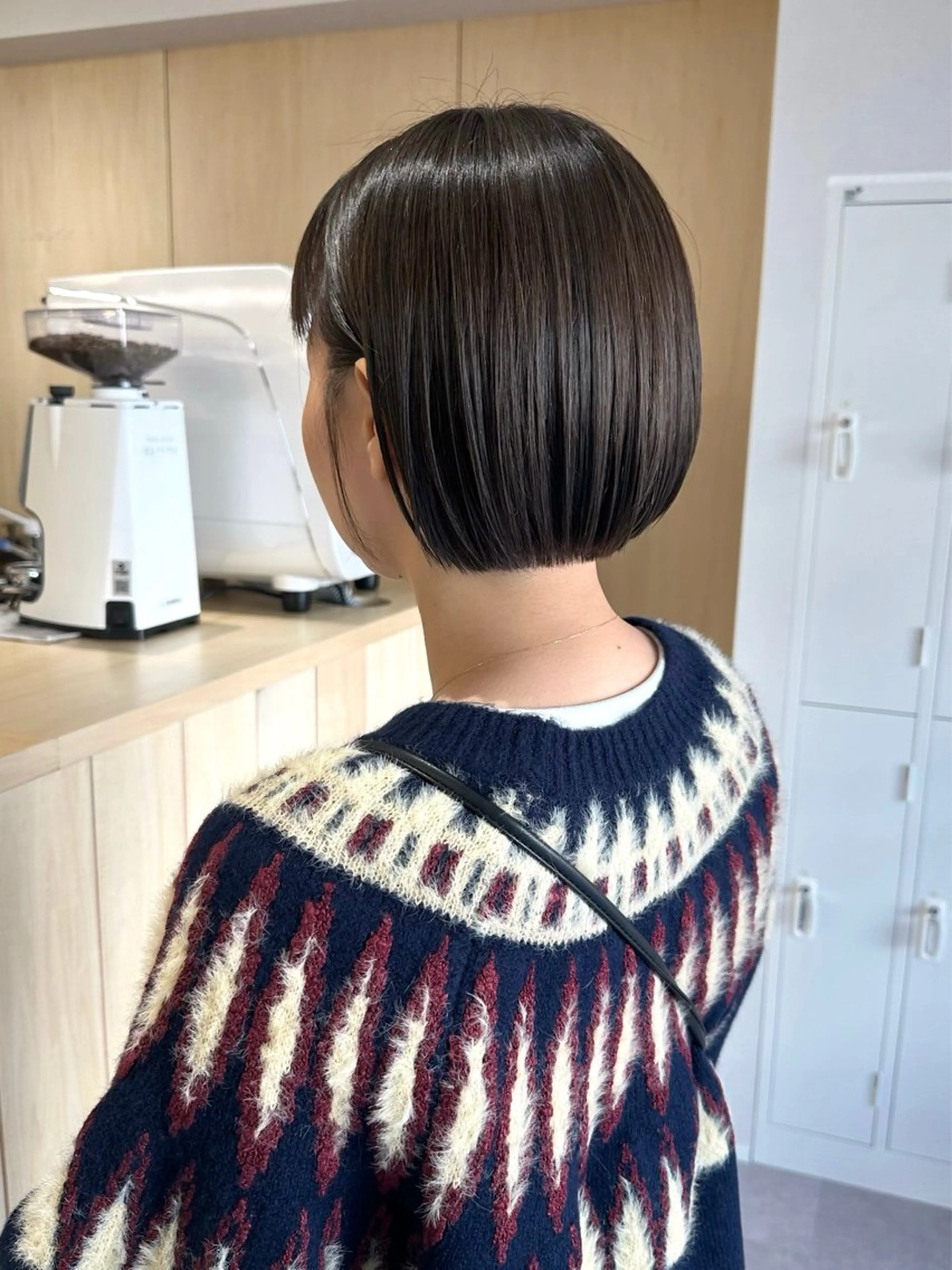 🫐平日限定🫐カット+ケアカラー+内部補修トリートメントの写真