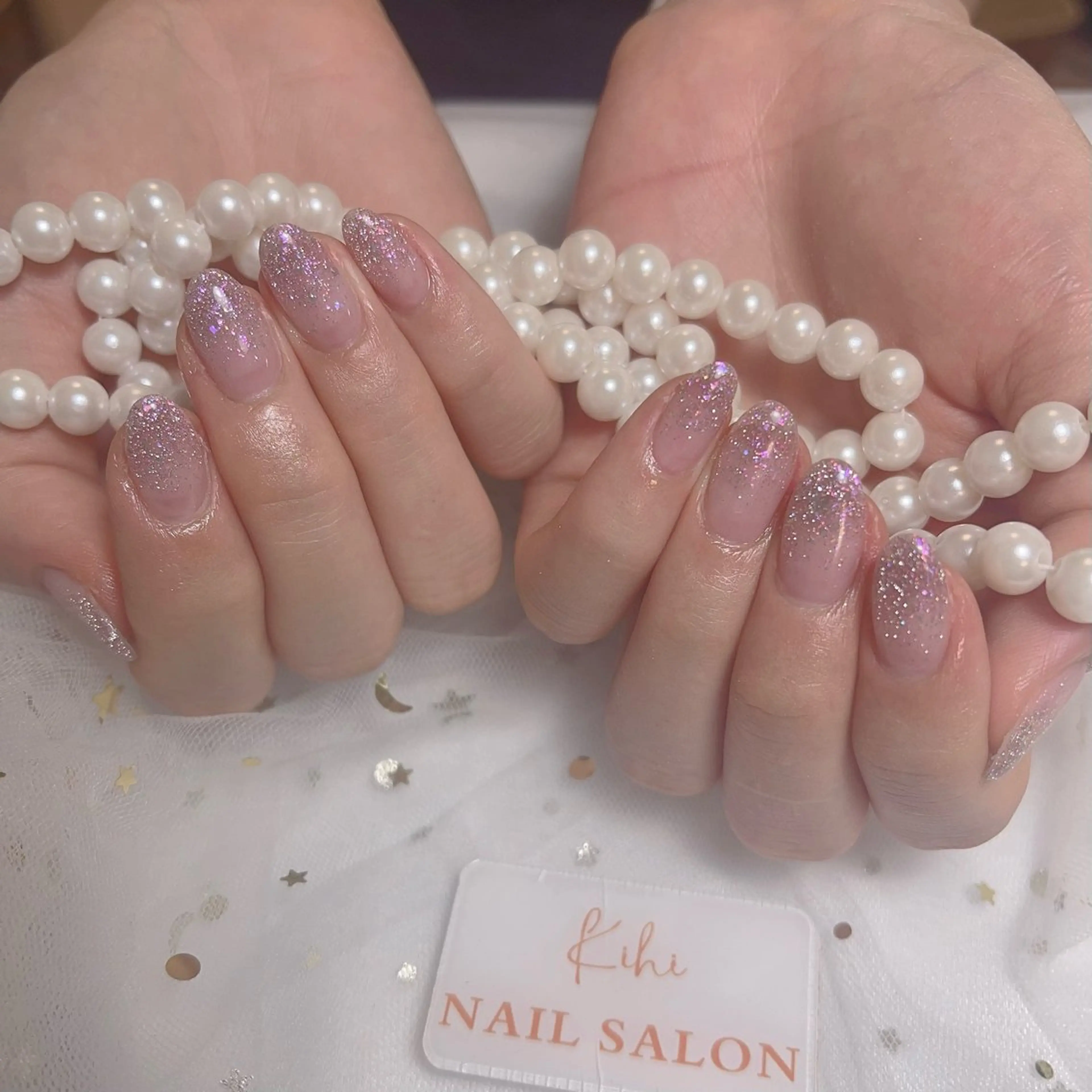 ネイル アートネイル フレンチネイル ジェルネイル グラデーション 韓国ネイル ハンドネイル ハンドケア さくら💮💮 【オフ無料】のネイルデザイン