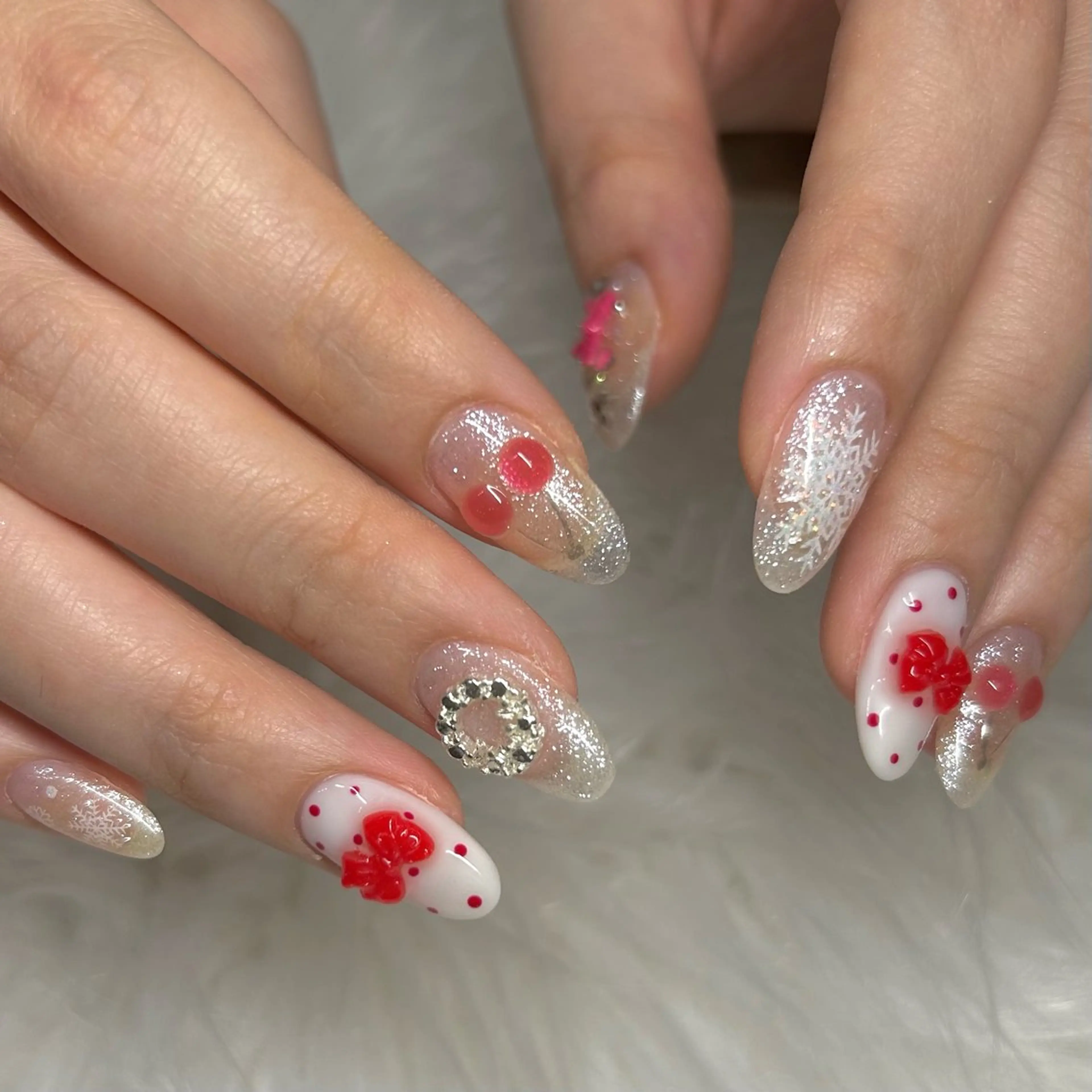 ネイル ハンドネイル AURORA eyelash&nail salon アメ村店所属・Aurora Sakiのネイルデザイン