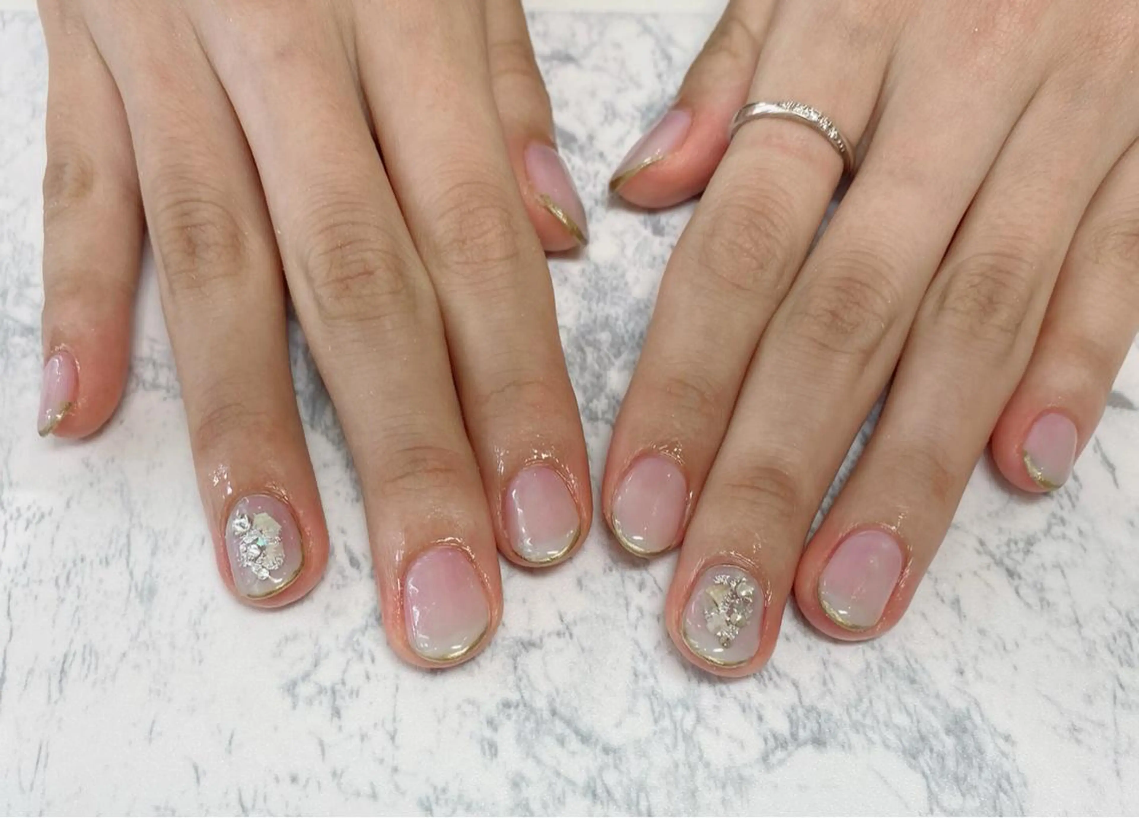 ネイル ハンドネイル Ebina Ryoのネイルデザイン