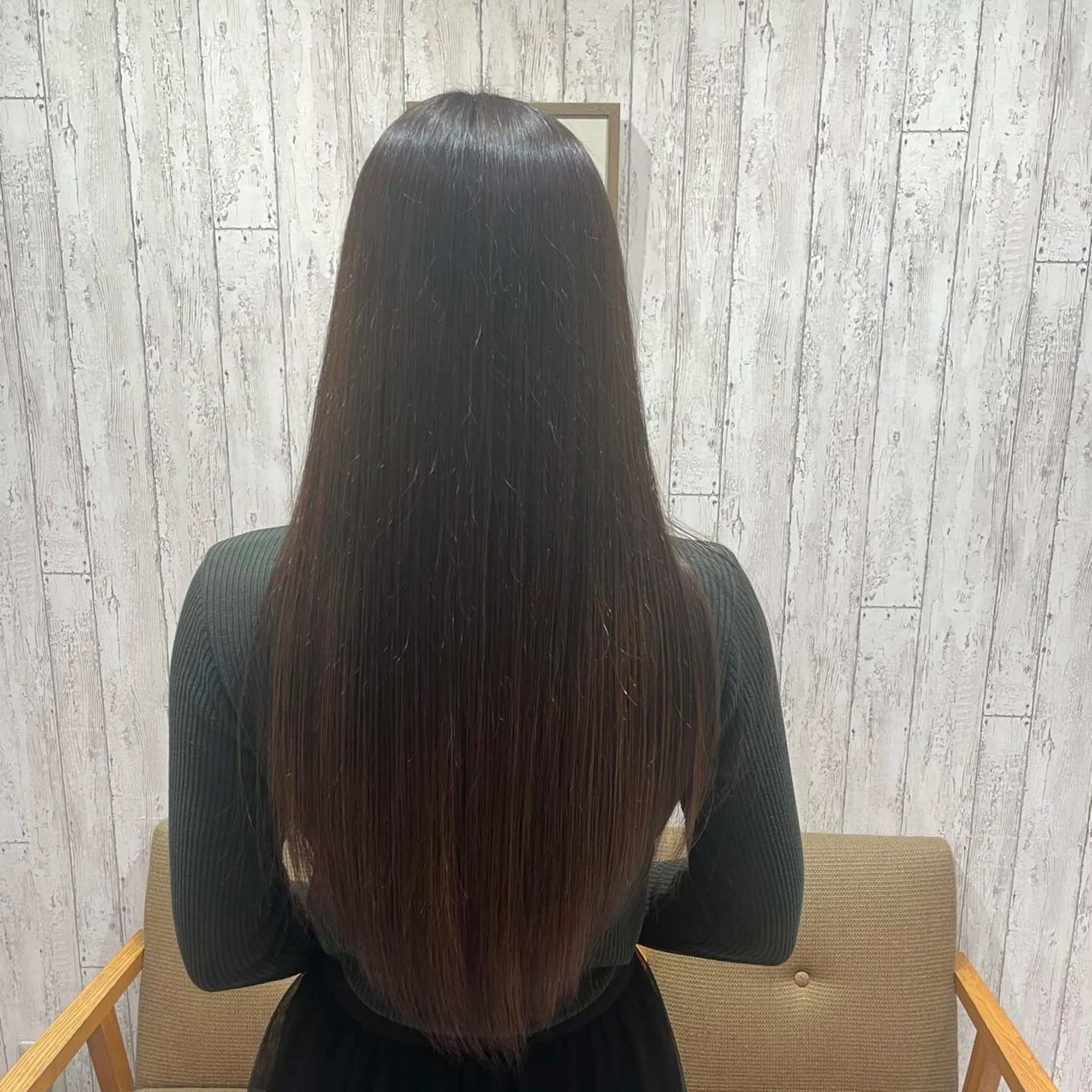 ロング カット 縮毛矯正 EARTH菊名店👾 ひらのすぐるのヘアスタイル