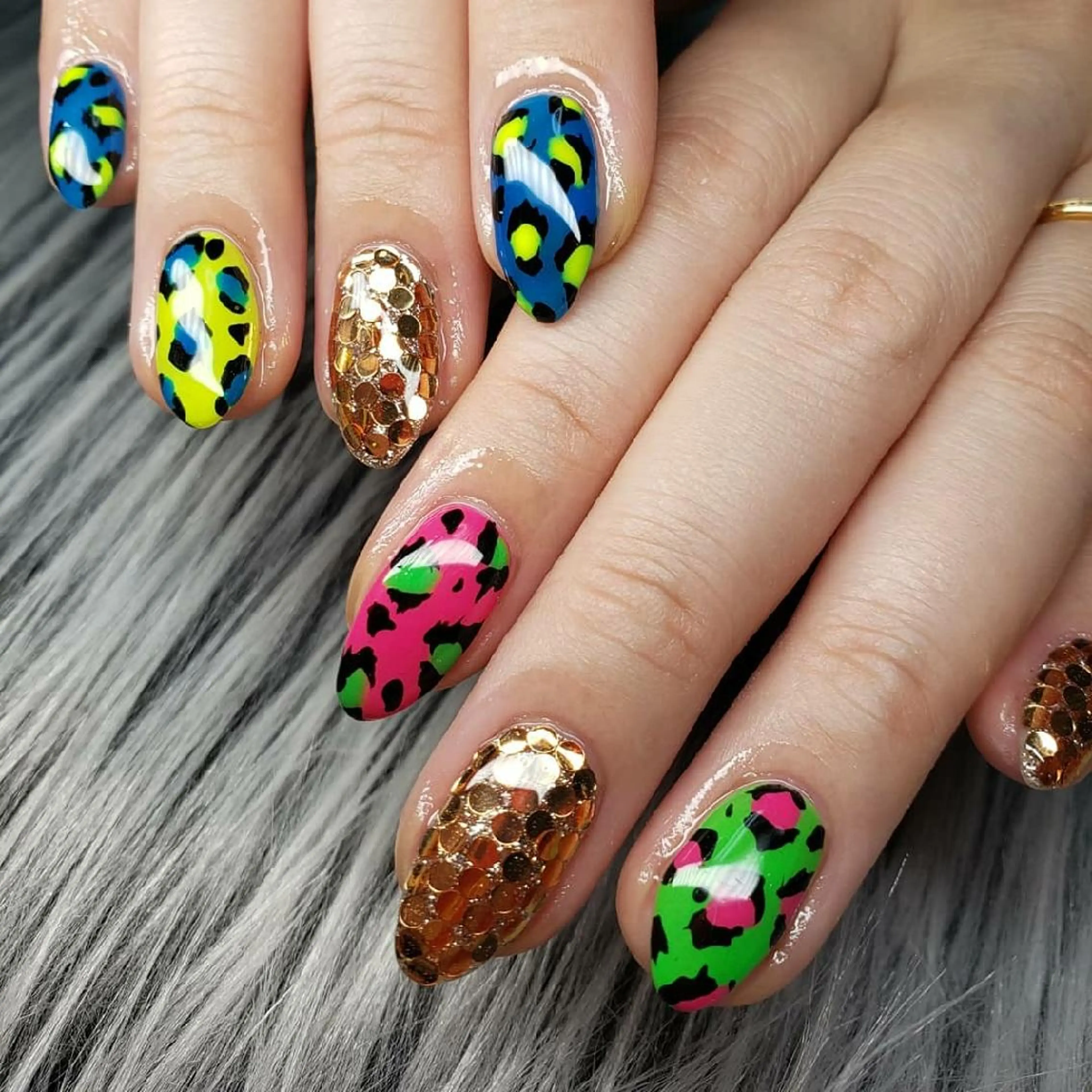 ネイル アニマル柄 Nail salon Coco所属・Nail salon Coco【溝の口駅】のネイルデザイン