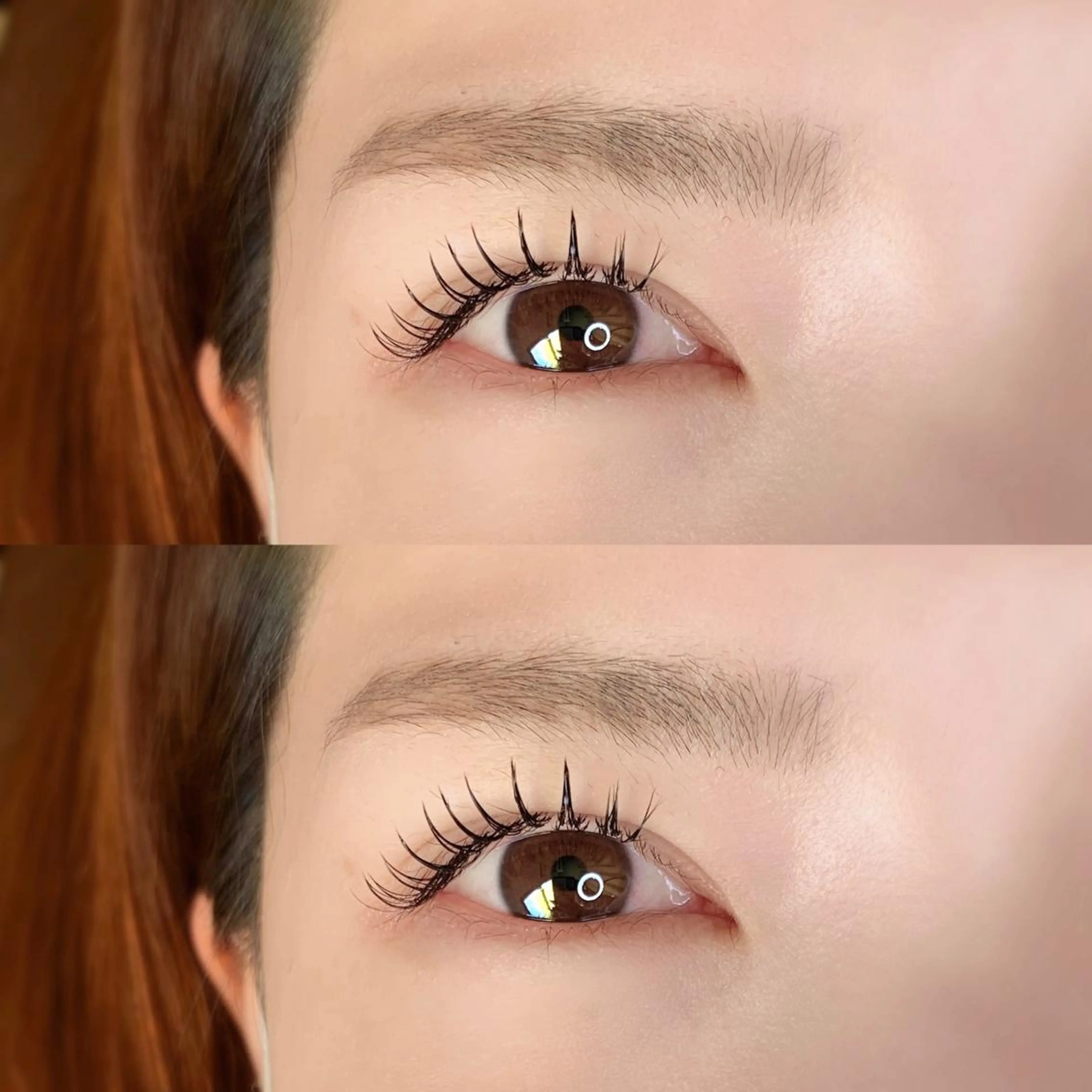 マツエク・マツパ フラットラッシュ ナチュラル p's  club所属・藤田 あゆみのマツエク・マツパデザイン