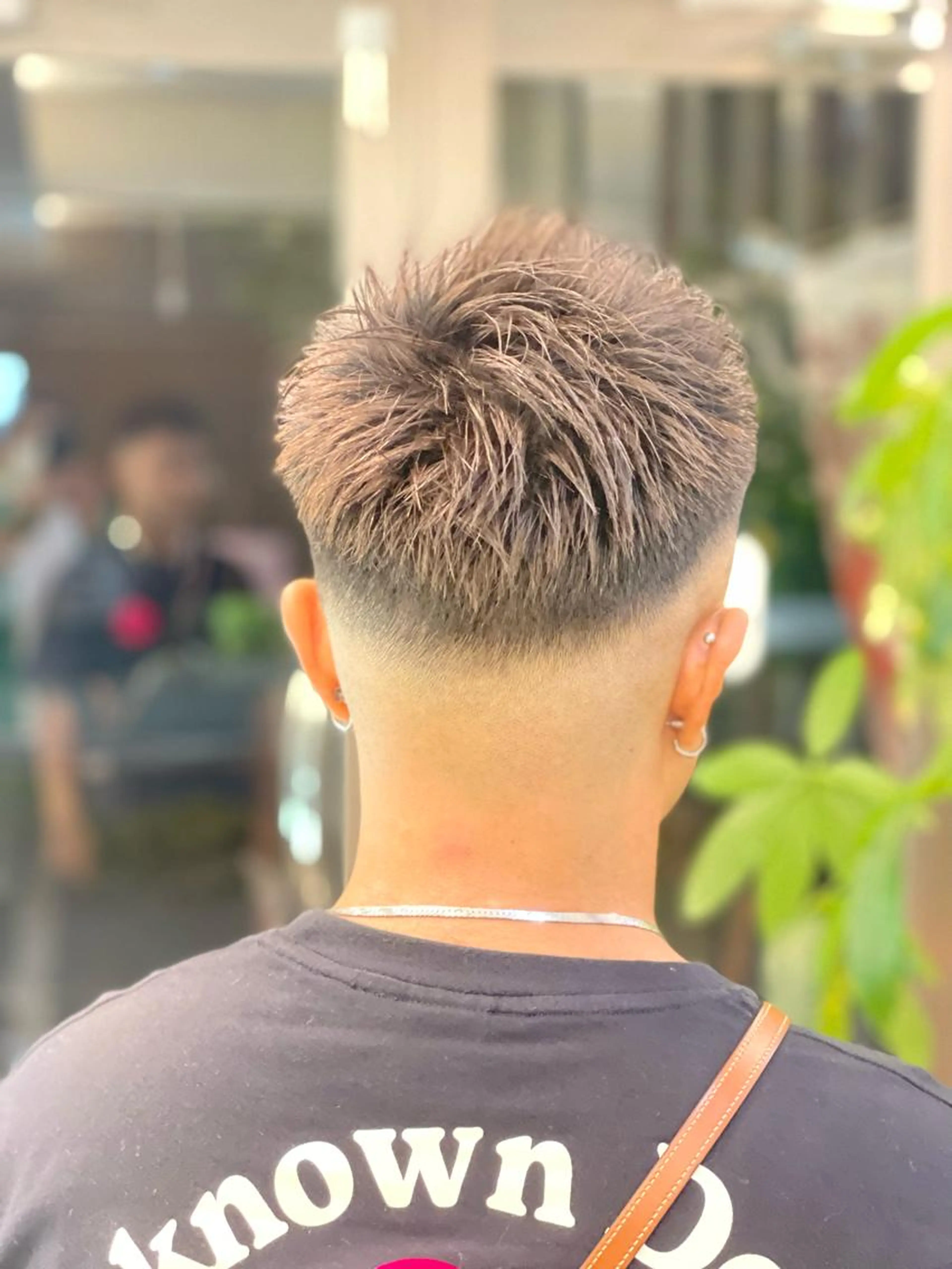 スキンフェードの写真