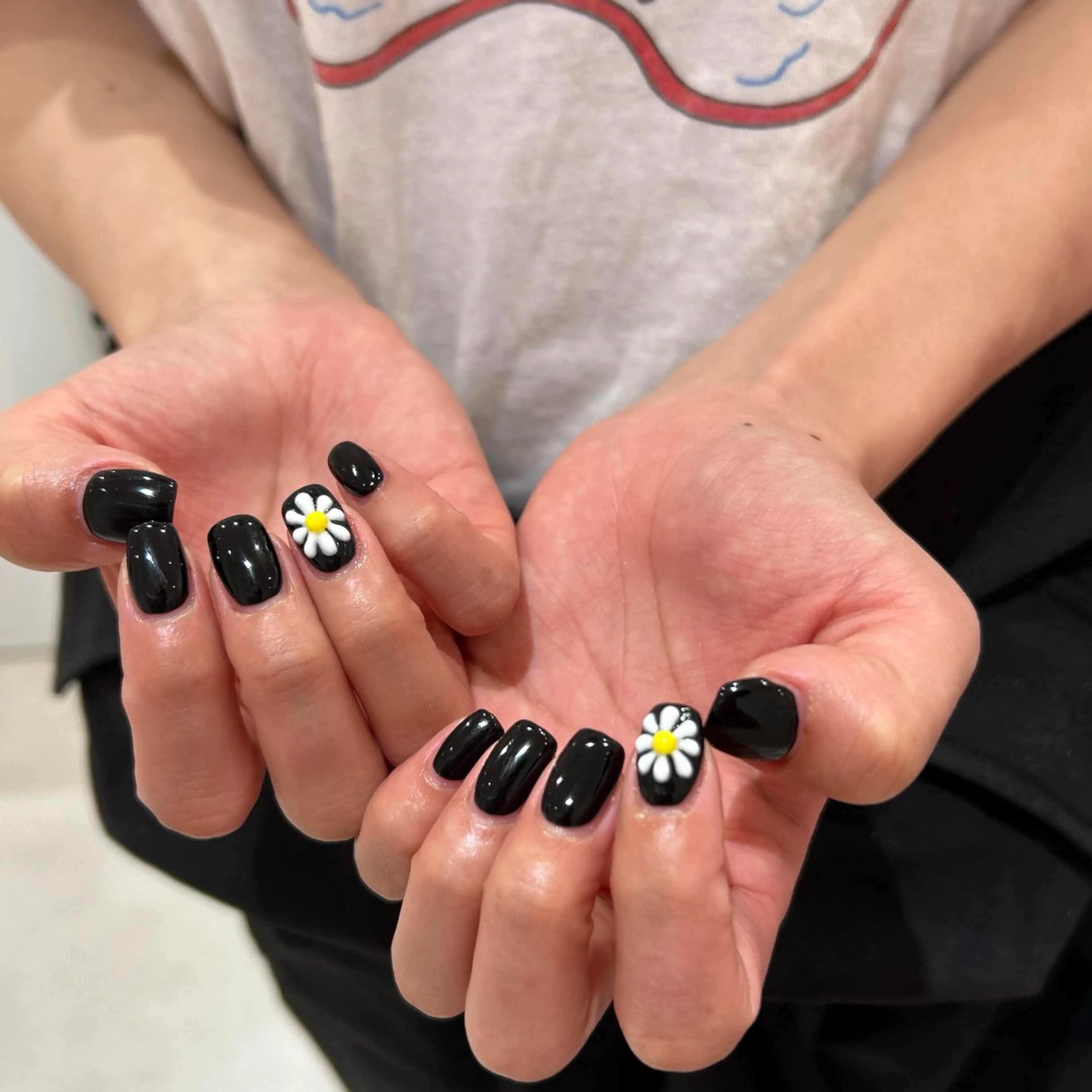 ネイル アートネイル ぷっくりネイル LUCY心斎橋/ Yuzuki🍒のネイルデザイン