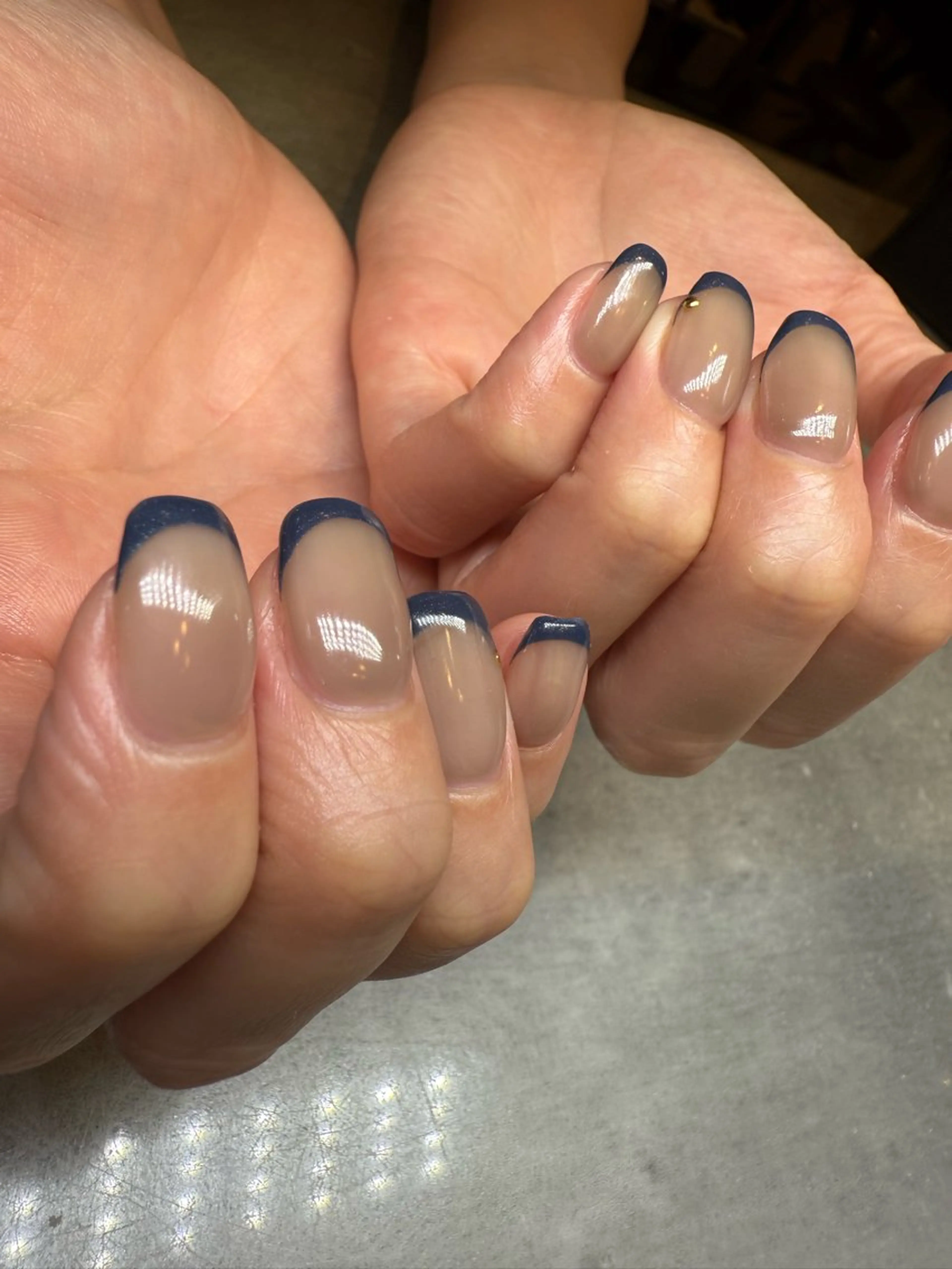 ネイル フレンチネイル Apsaras putihのネイルデザイン