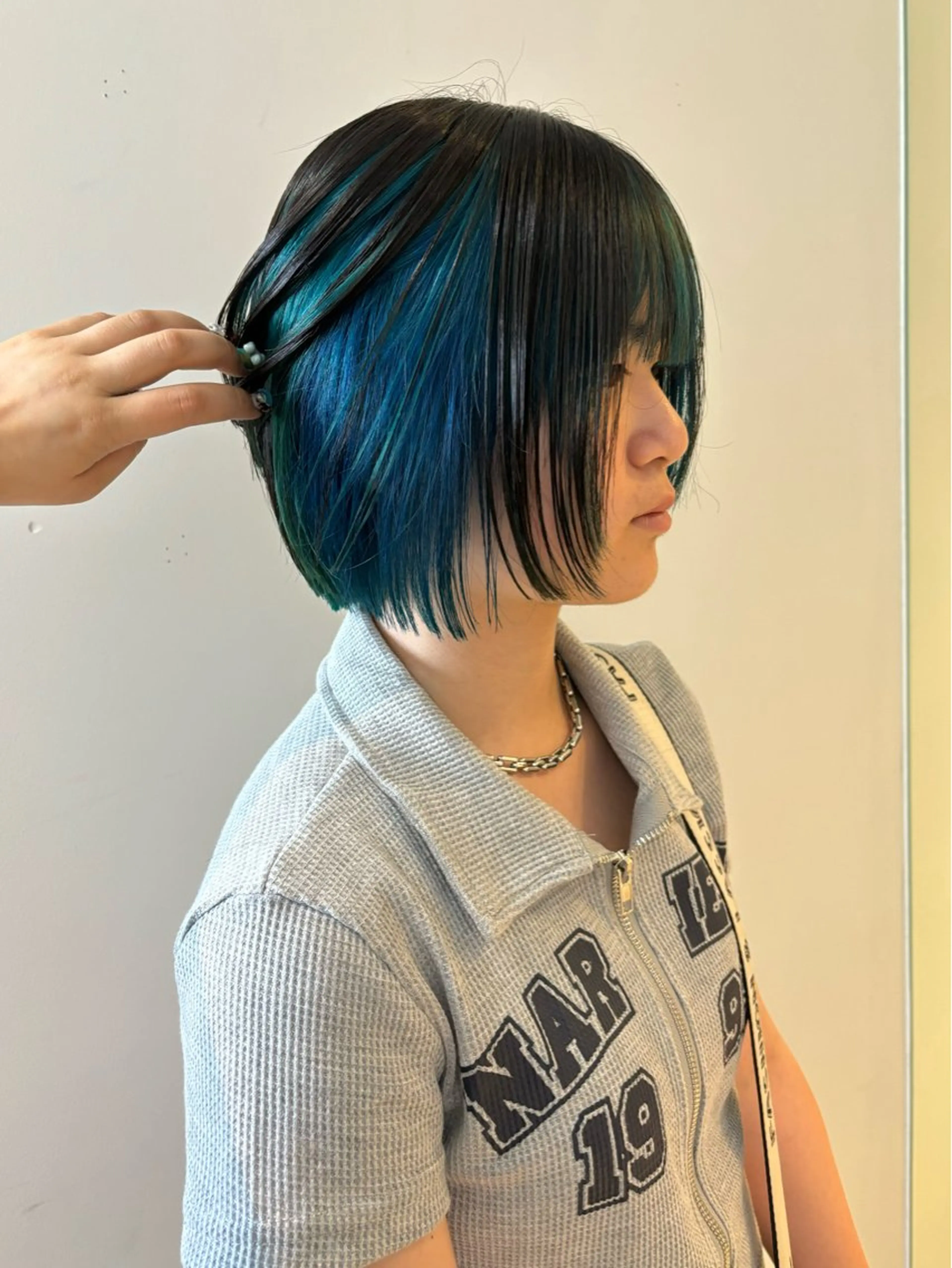 【2回目】カット+ブリーチ込みオンカラー+トリートメントの写真