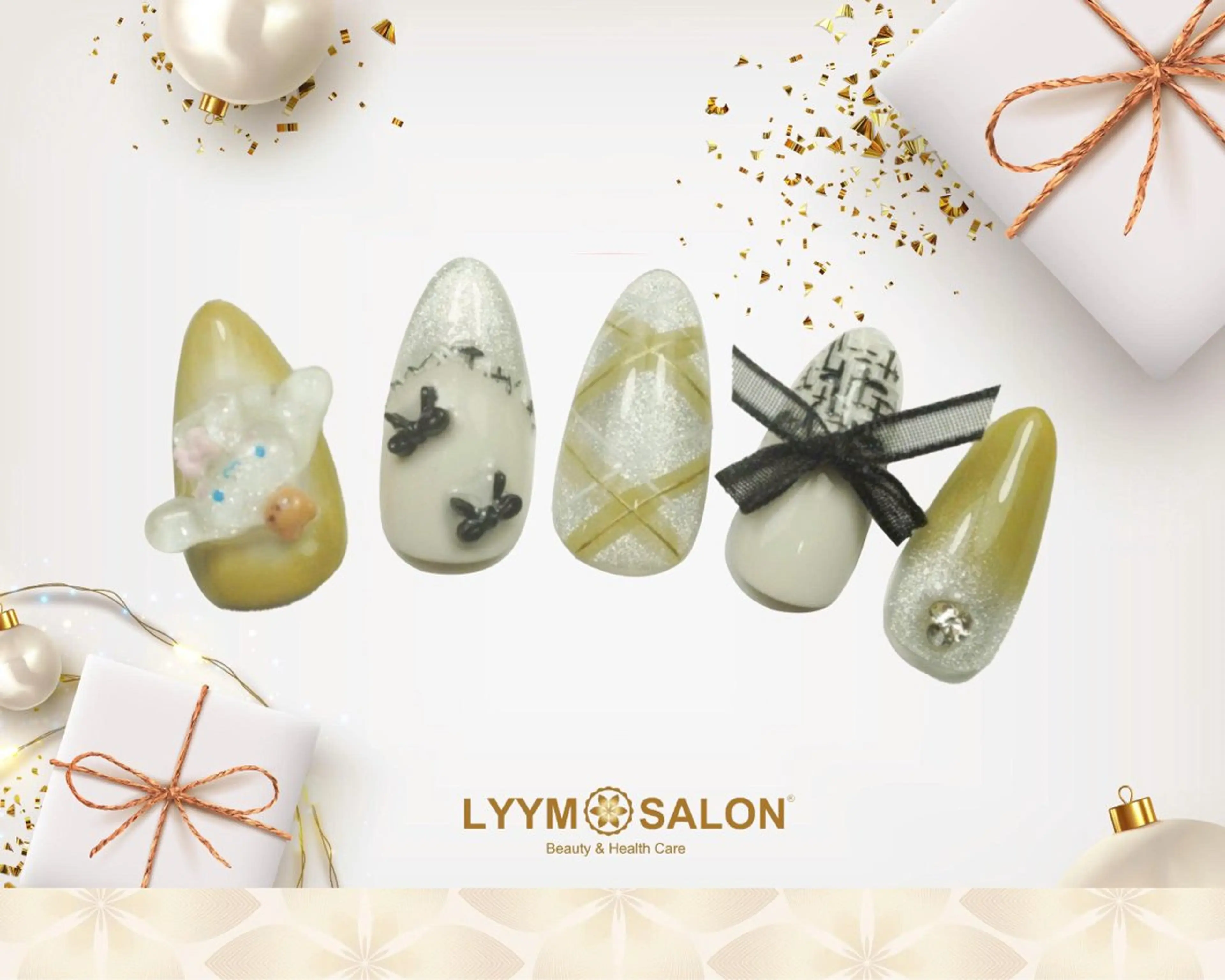 ネイル ボルドー ブラウン チークネイル ドット フットネイル ハンドネイル ハンドケア は なのネイルデザイン