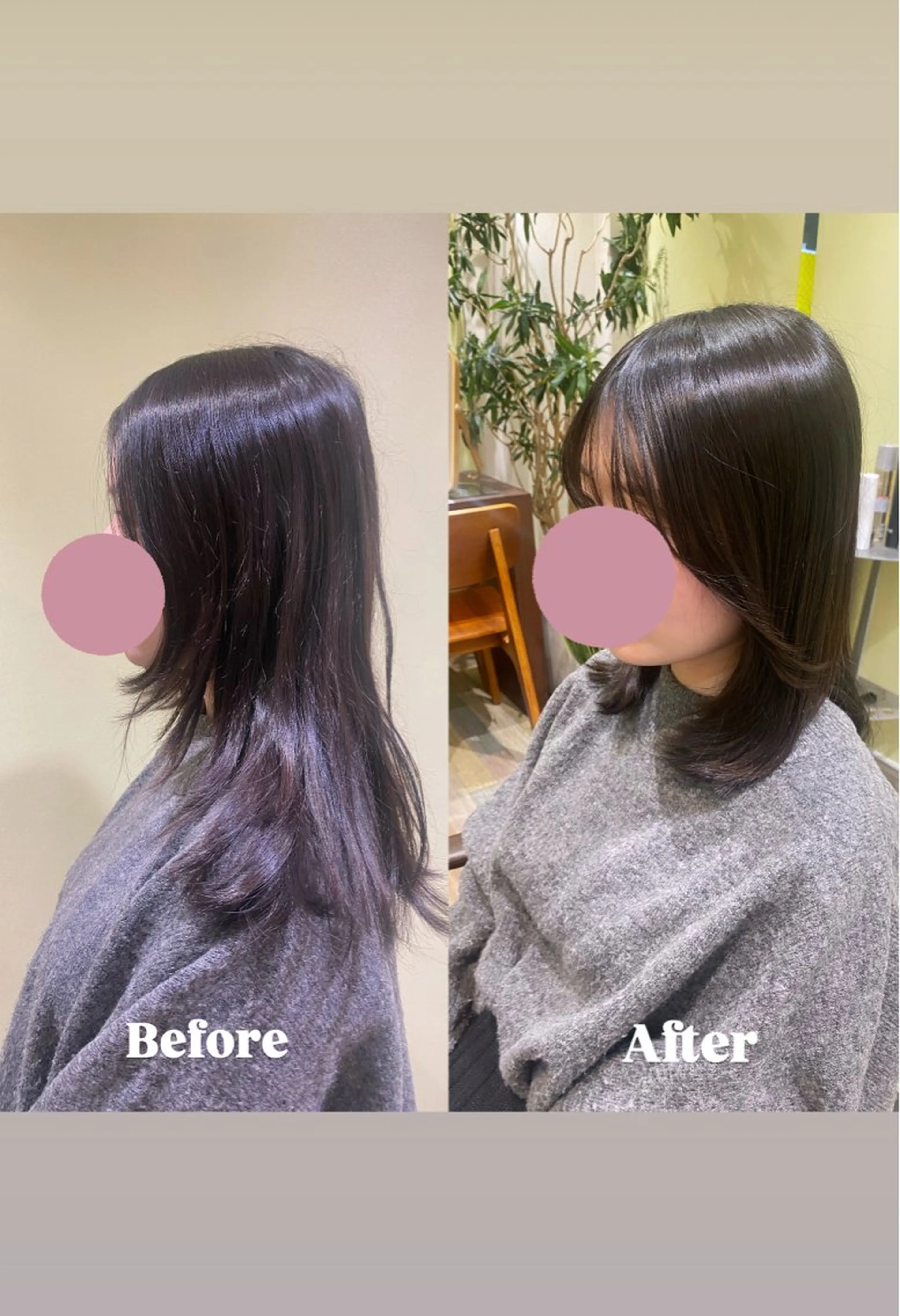 ミディアム カットモデル募集💎 YURA🌷🫧のヘアスタイル