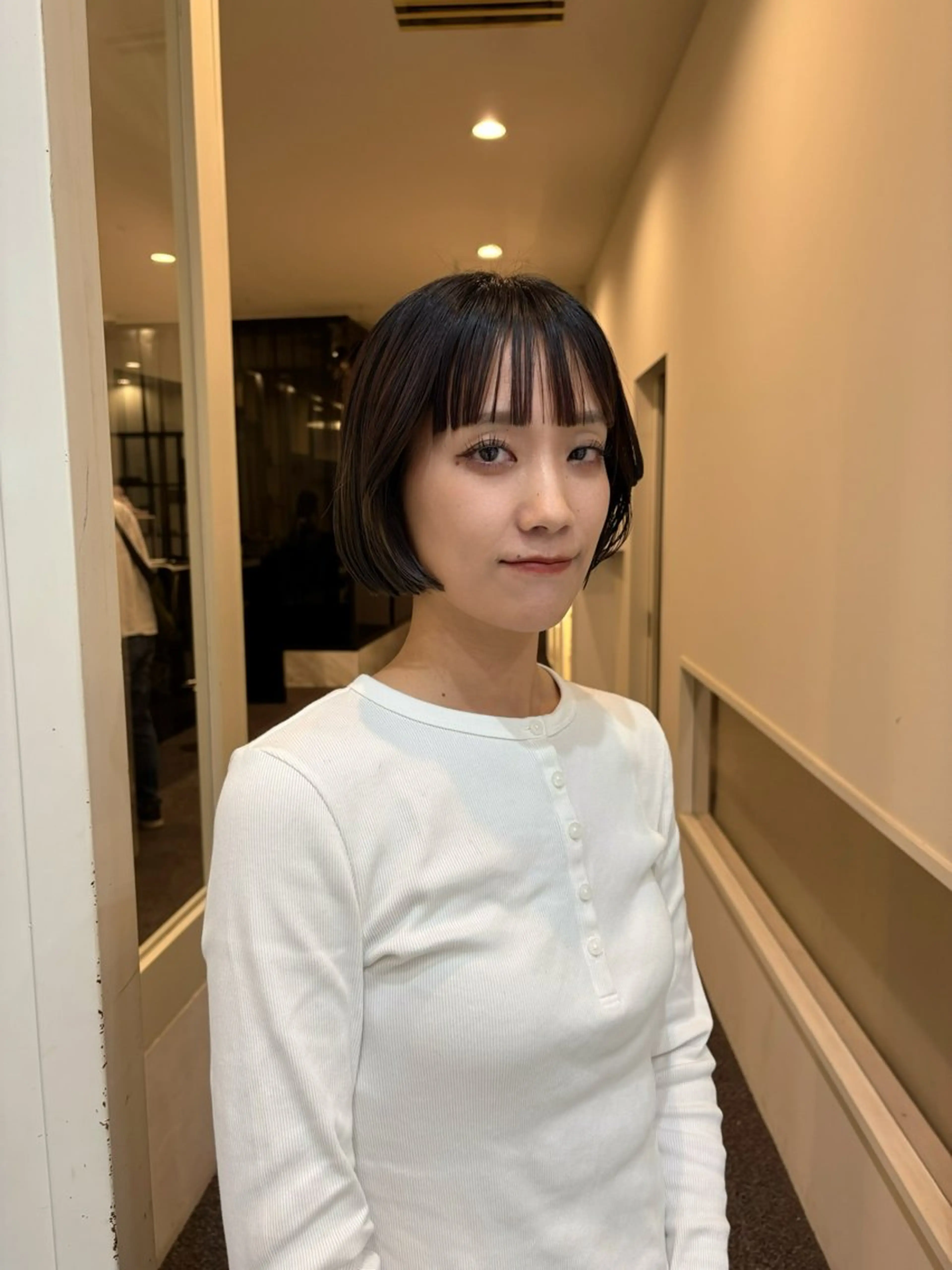 ショート ボブ 顔周りカット レイヤーカット /ゆうのヘアスタイル