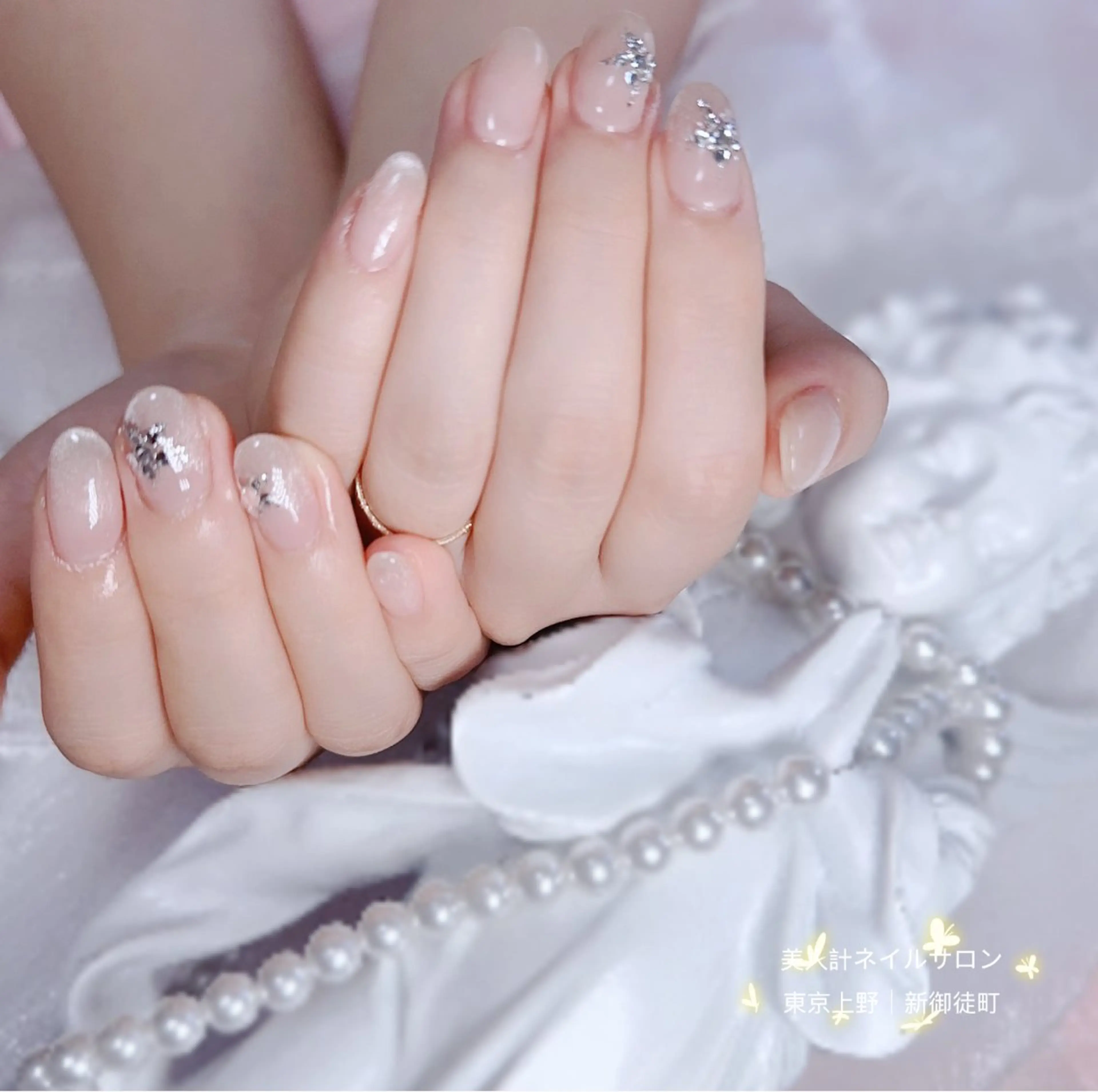 ネイル マグネットネイル 美人計ネイルサロン所属・中山 美月のネイルデザイン