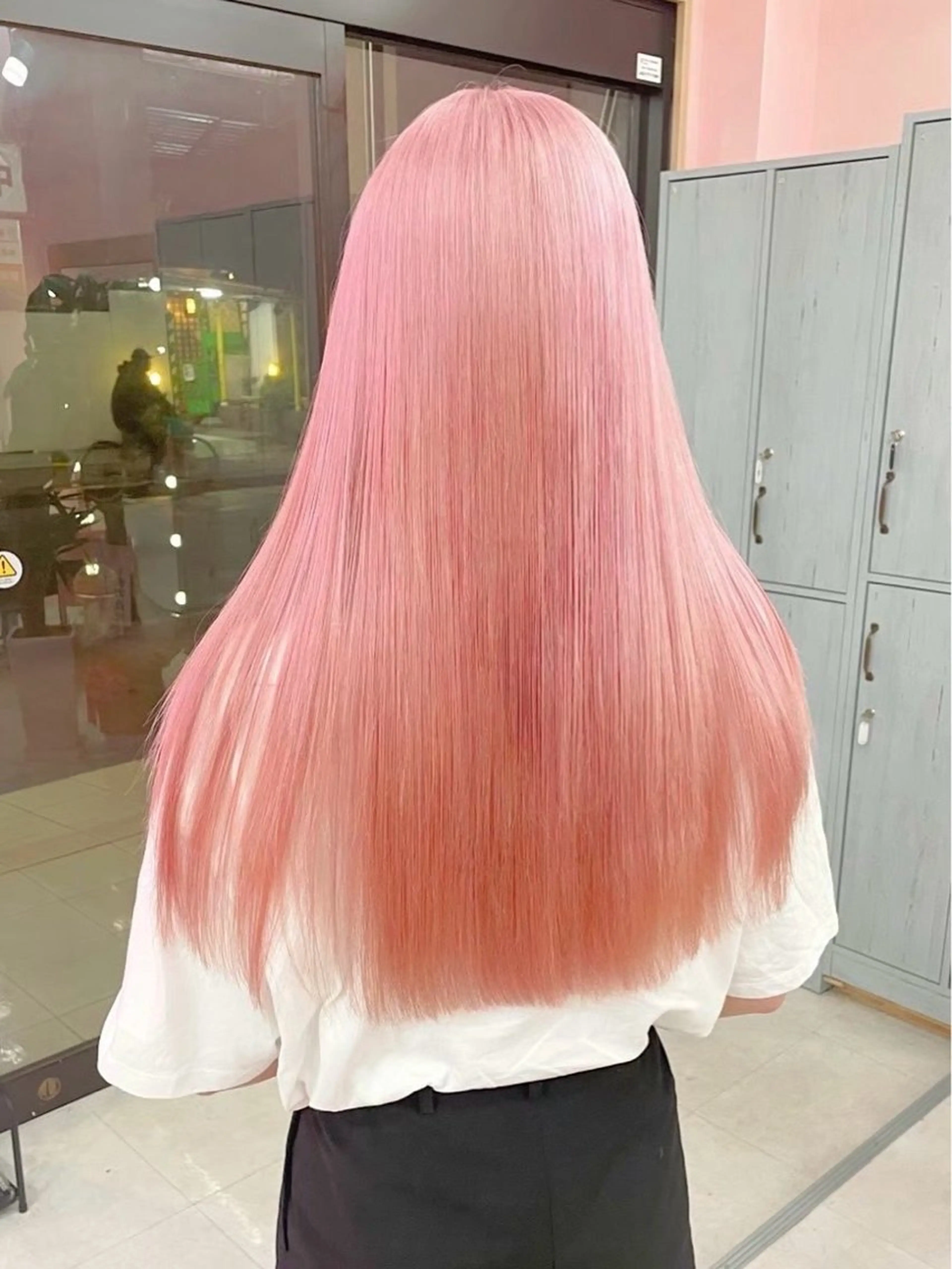 ロング ハイトーン/透明感 髪質改善/rinaのヘアスタイル