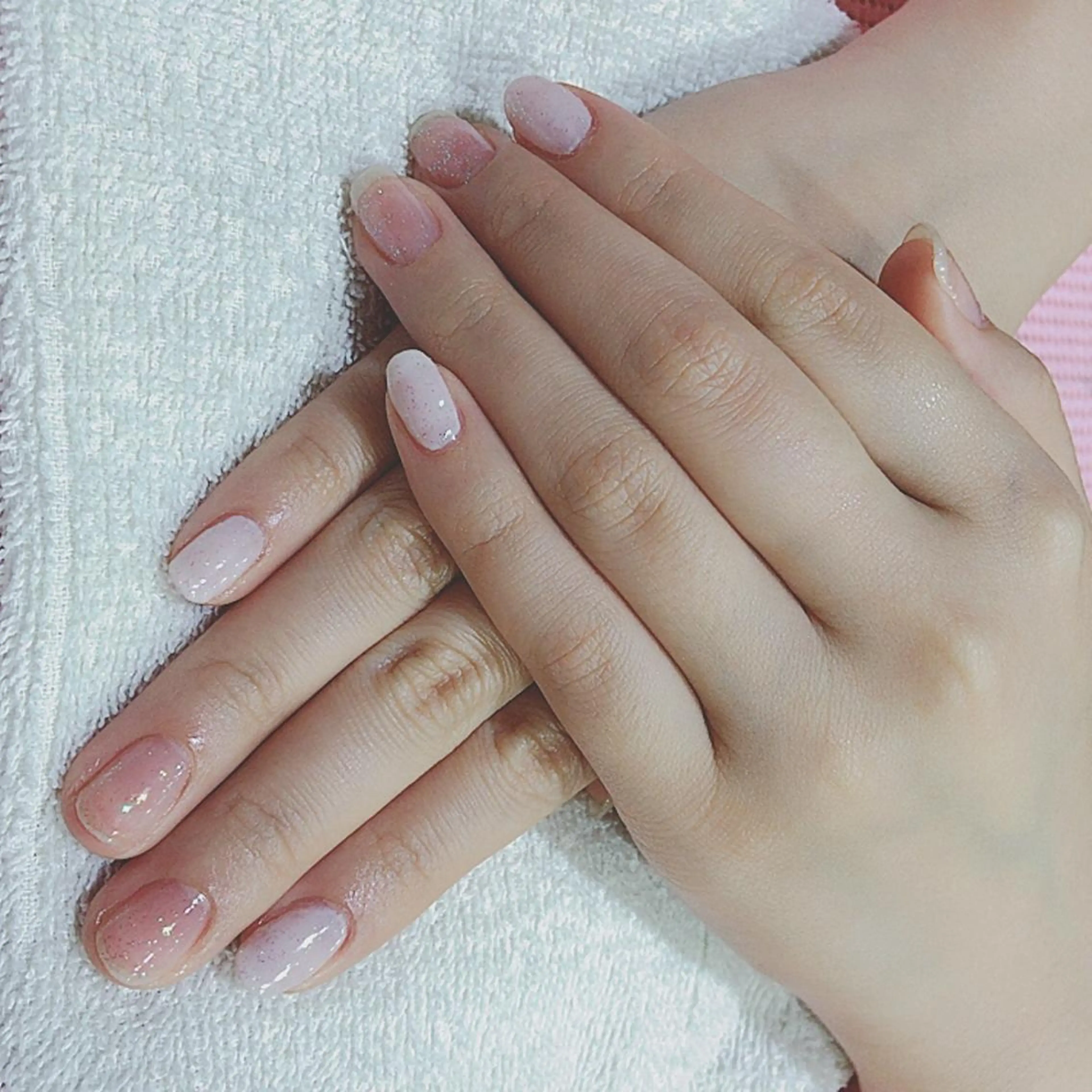 ネイル ジェルネイル ワンカラーネイル パラジェル AMI ウルフパーマ/メンズのヘアスタイル