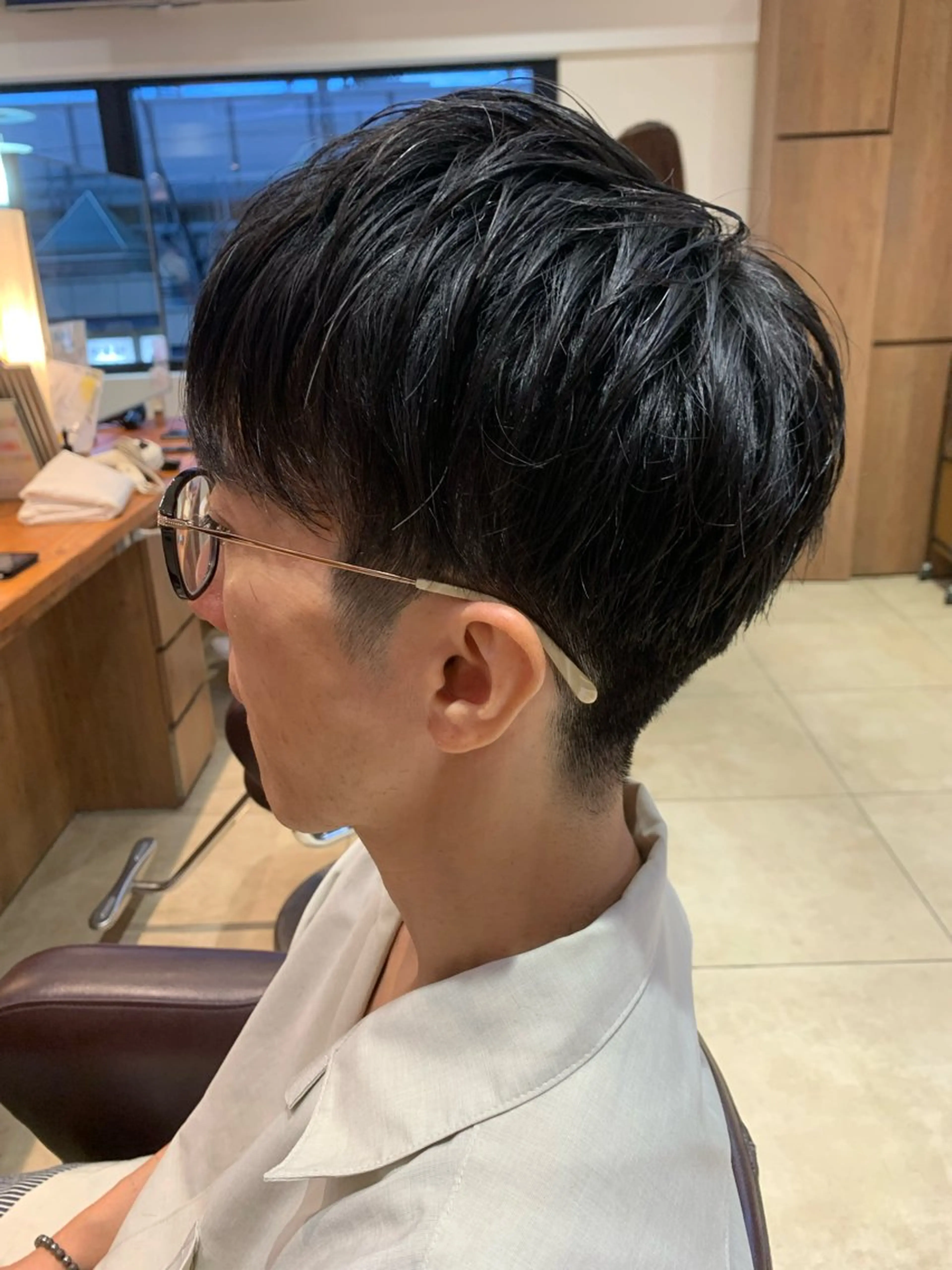 メンズ 刈り上げ 庄司 沙羅のヘアスタイル