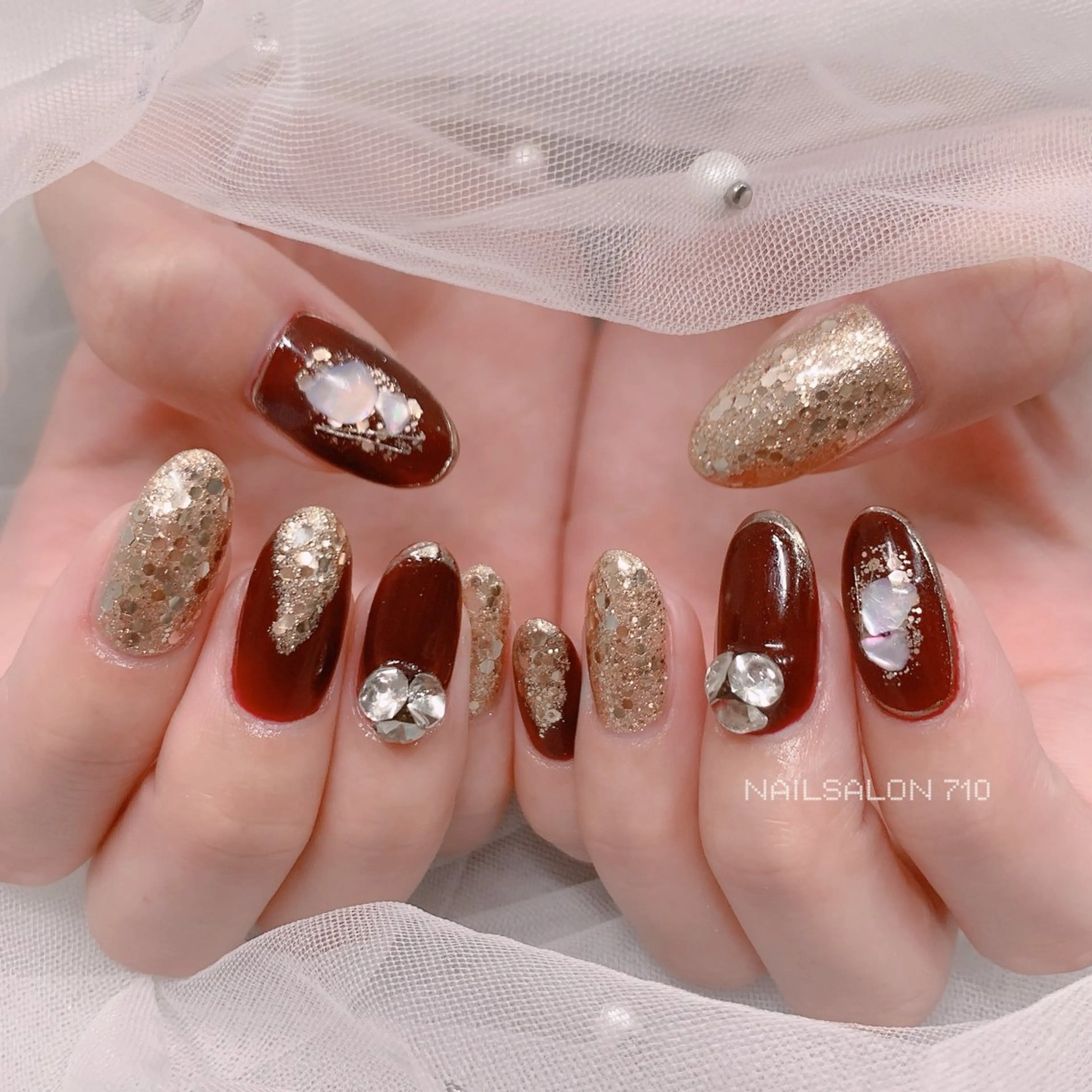 ネイル ハンドネイル フットネイル ナナイチゼロ I.Naoのネイルデザイン