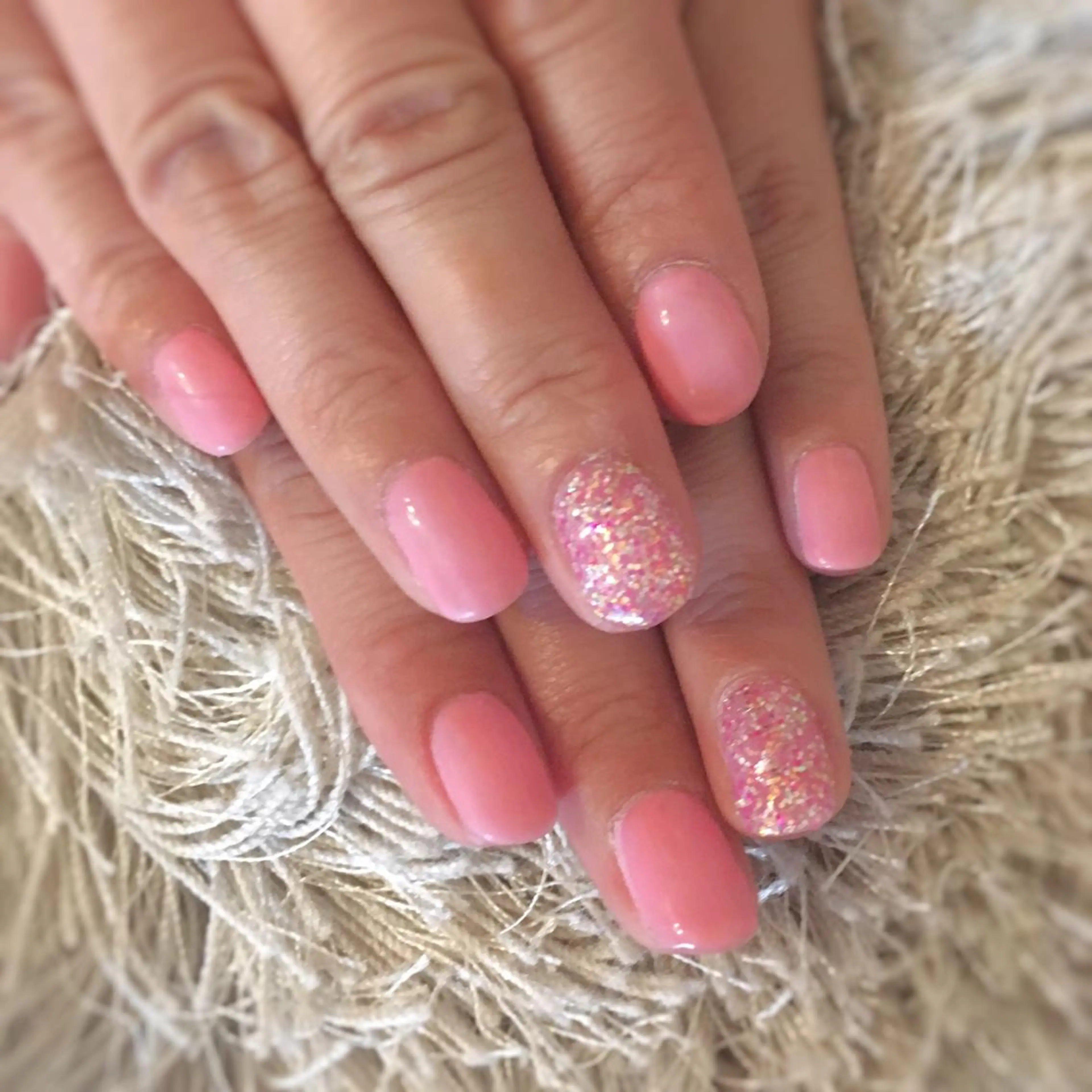 ネイル ピンク シンプルネイル A-nail エーネイル所属・M. ERIのネイルデザイン