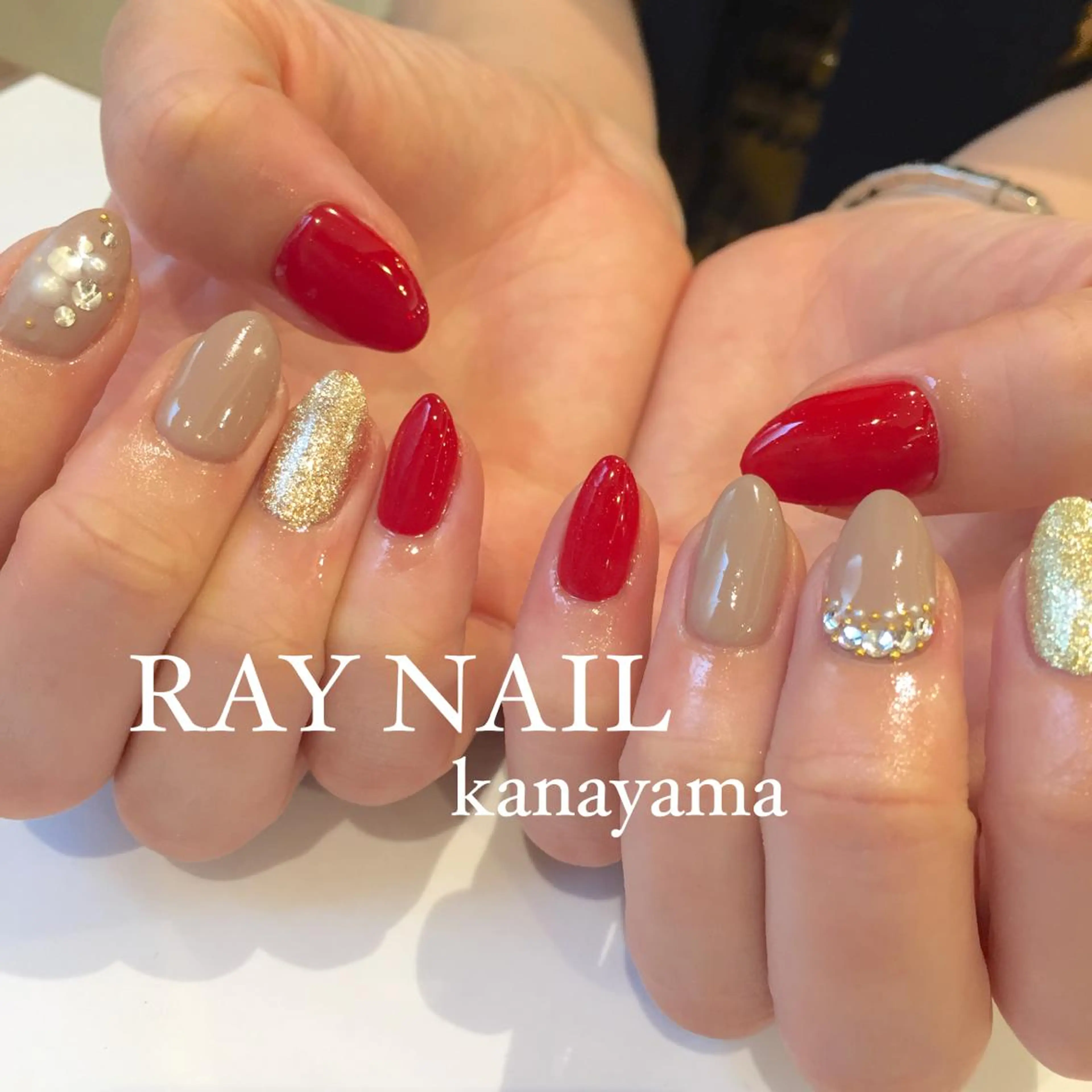 ネイル シンプルネイル Arowa 伊田のネイルデザイン