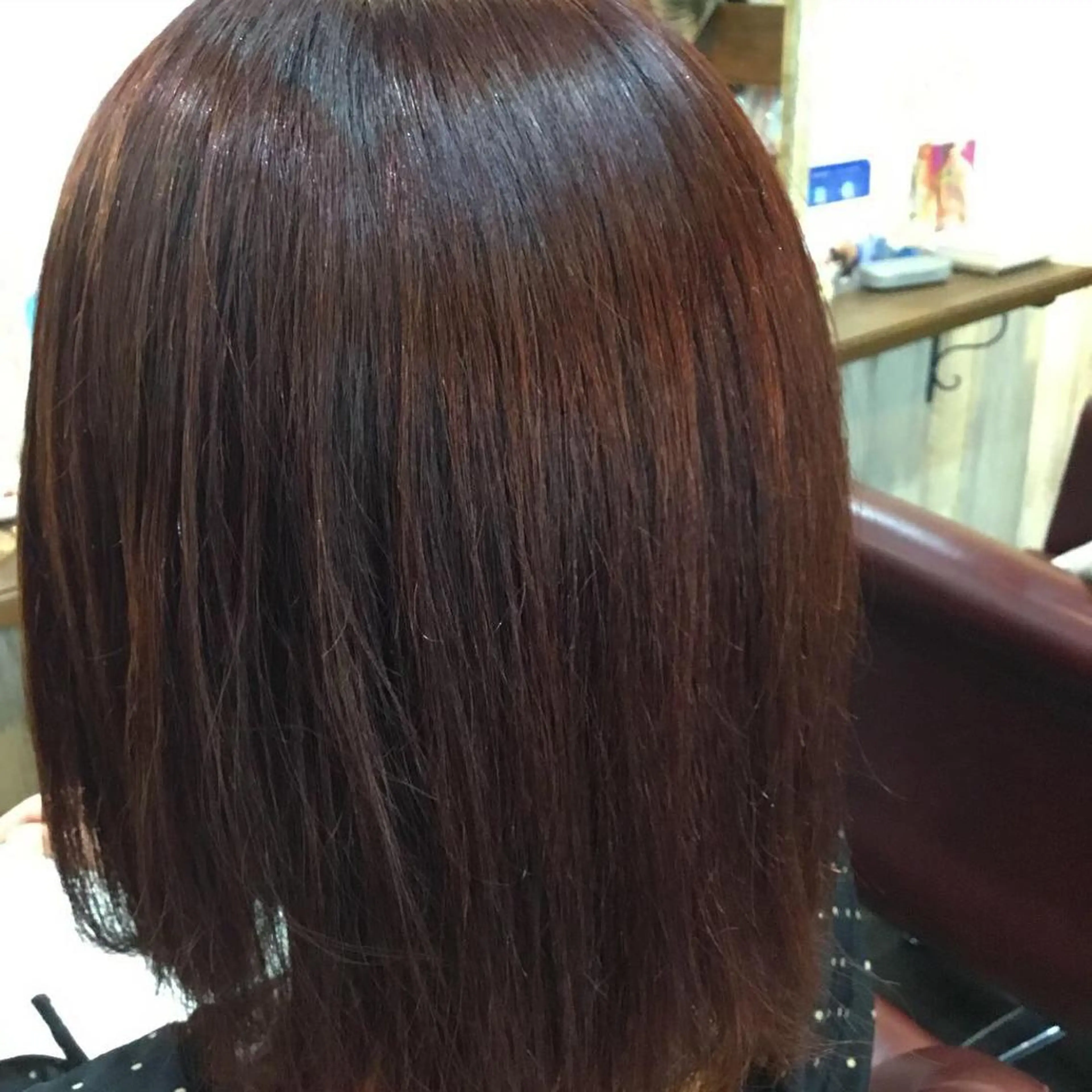 ミディアム カラー 金崎 新吾のヘアスタイル