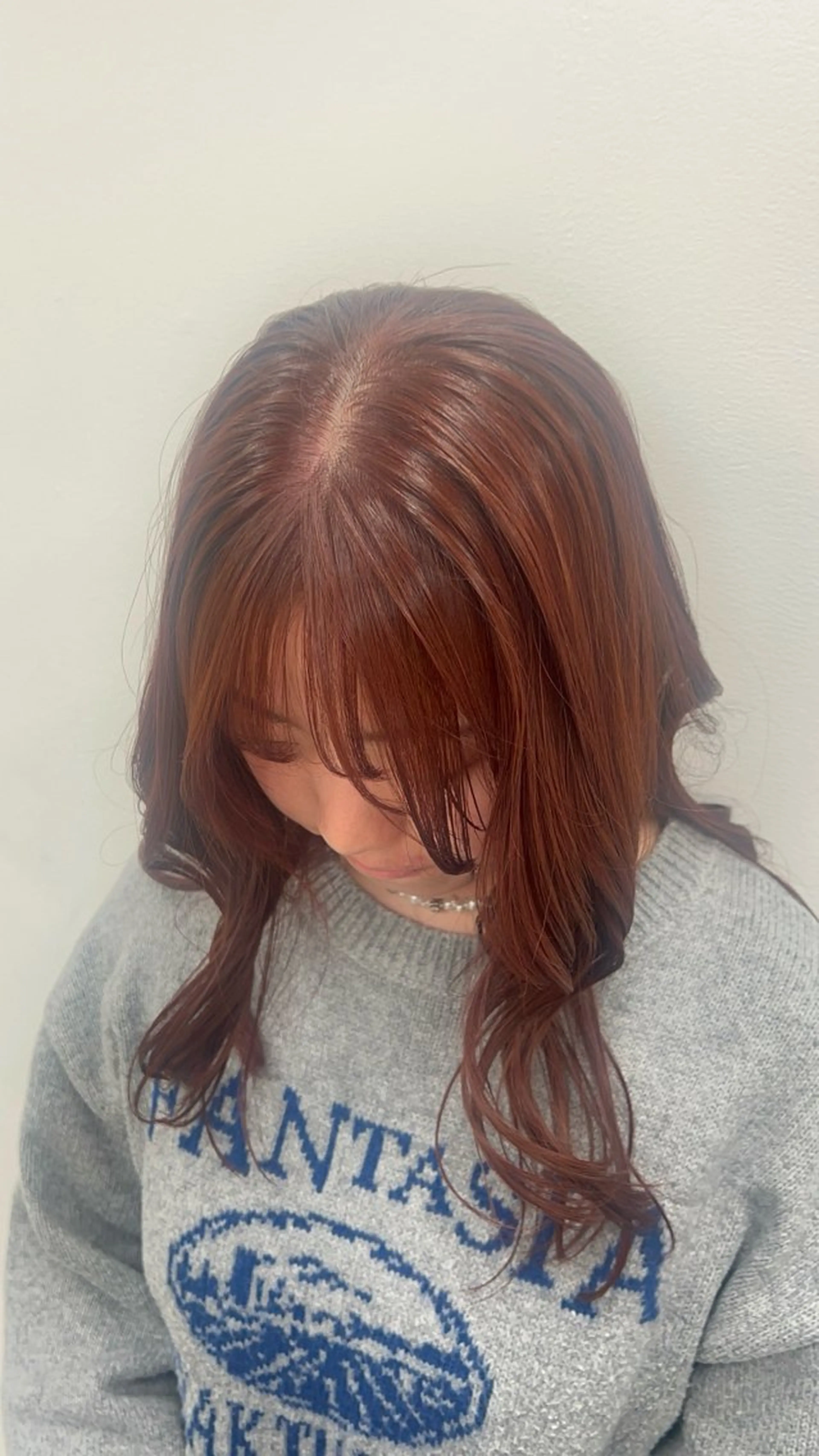 ロング ヘアカラー Lomalia もえかのヘアスタイル